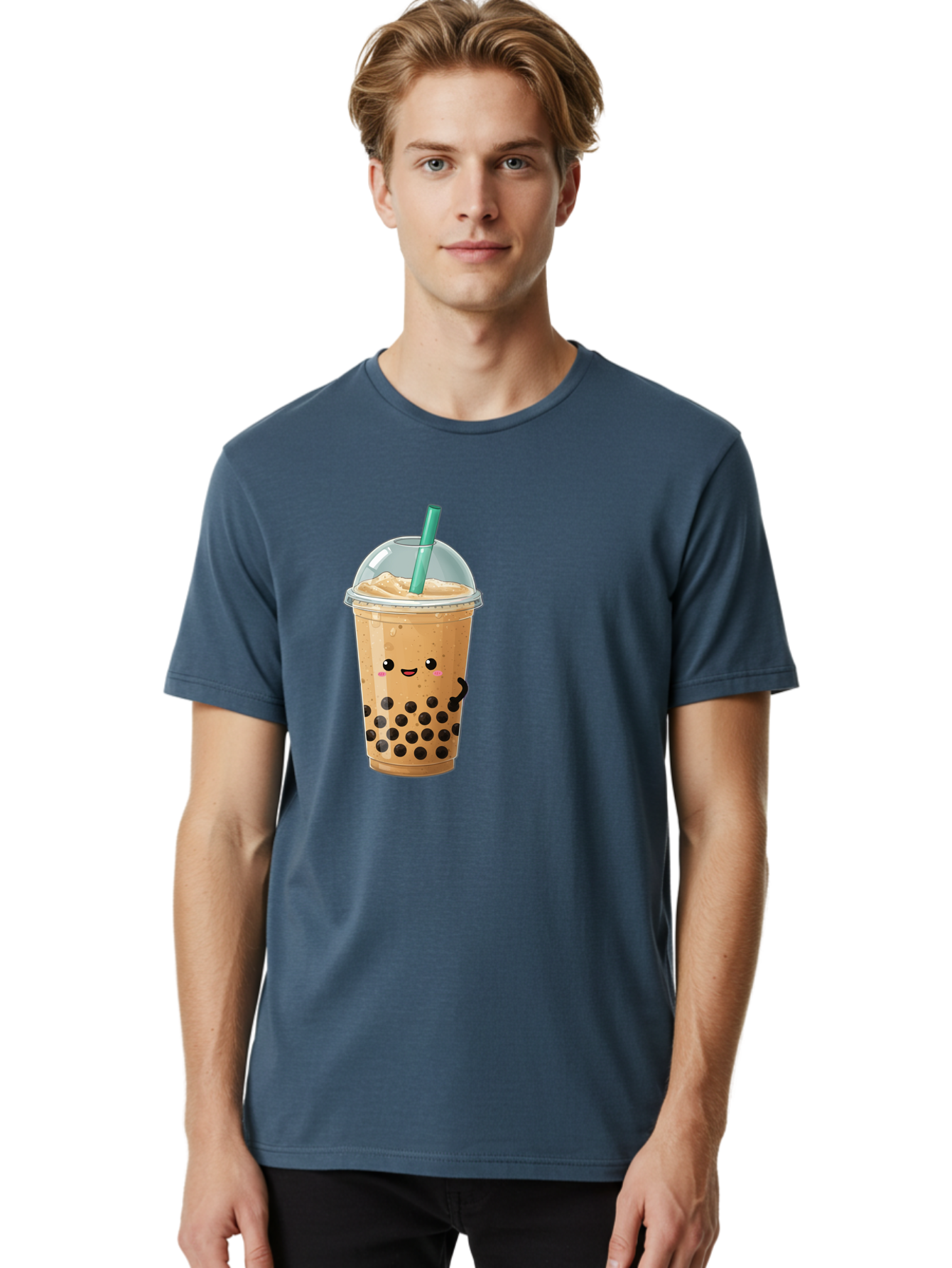 Bubble-Tea Men'S Graphic Tee, 100% Cotton, Comfortable Casual Summer Wear, Machine Washable, Vintage Camera, Old Camera, Antique Camera, Black Camera, Classic Photography, Photography Equipment, Nostalgic Device, Film Camera, Camera Art Bak143