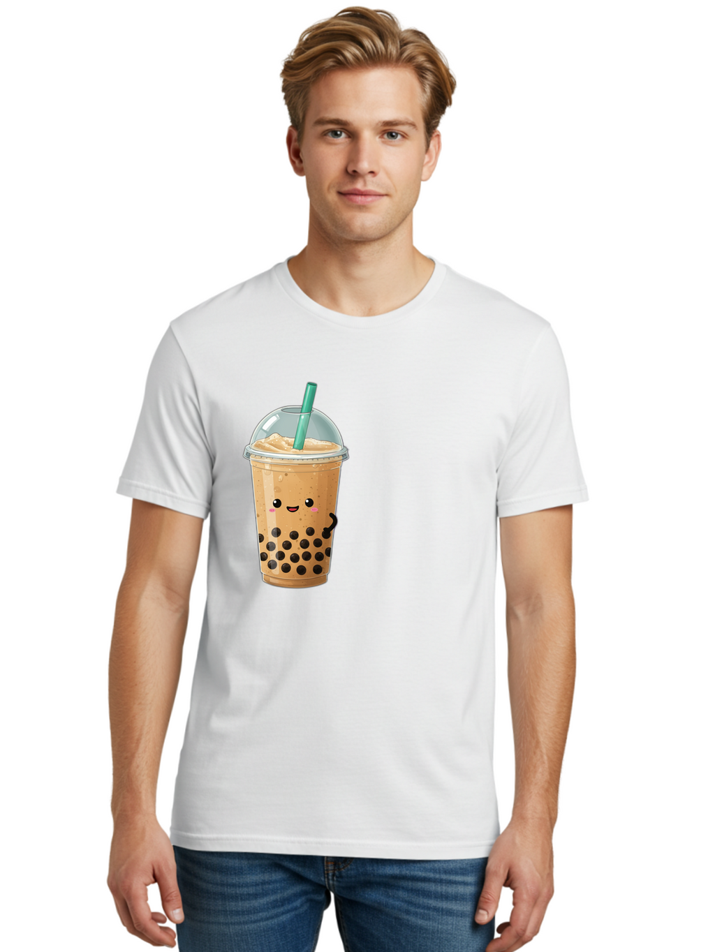 Bubble-Tea Men'S Graphic Tee, 100% Cotton, Comfortable Casual Summer Wear, Machine Washable, Vintage Camera, Old Camera, Antique Camera, Black Camera, Classic Photography, Photography Equipment, Nostalgic Device, Film Camera, Camera Art Bak143