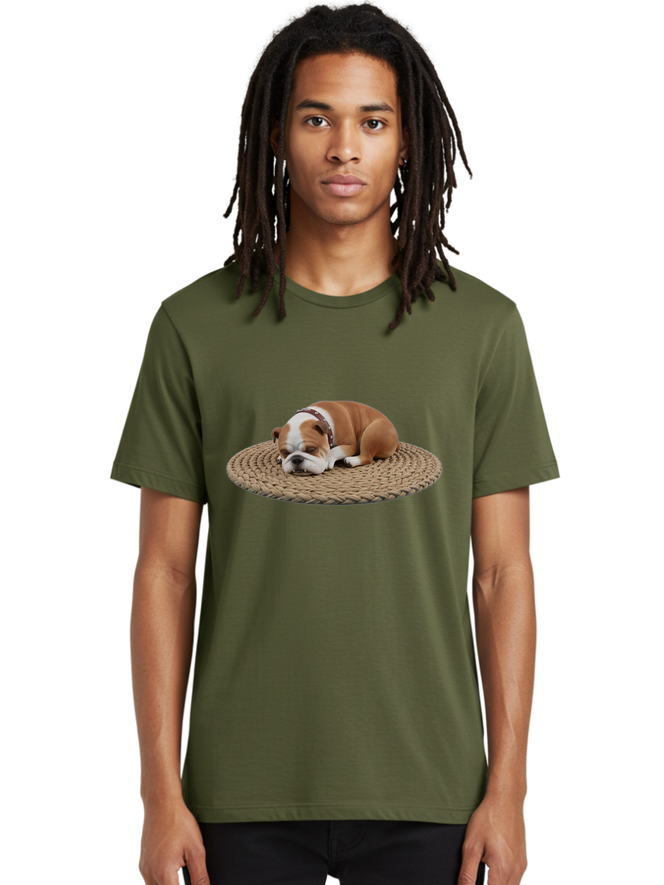 Bulldog-On-Rug Men'S Graphic Tee, 100% Cotton, Comfortable Casual Summer Wear, Machine Washable, Vintage Camera, Old Camera, Antique Camera, Black Camera, Classic Photography, Photography Equipment, Nostalgic Device, Film Camera, Camera Art Bak144