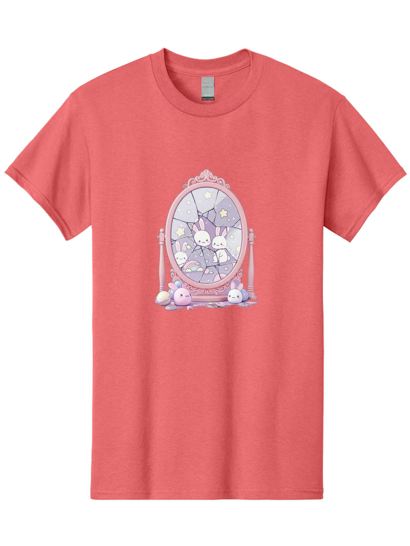 Bunnies-And-Mirror Men'S Graphic Tee, 100% Cotton, Comfortable Casual Summer Wear, Machine Washable, Vintage Camera, Old Camera, Antique Camera, Black Camera, Classic Photography, Photography Equipment, Nostalgic Device, Film Camera, Bak146