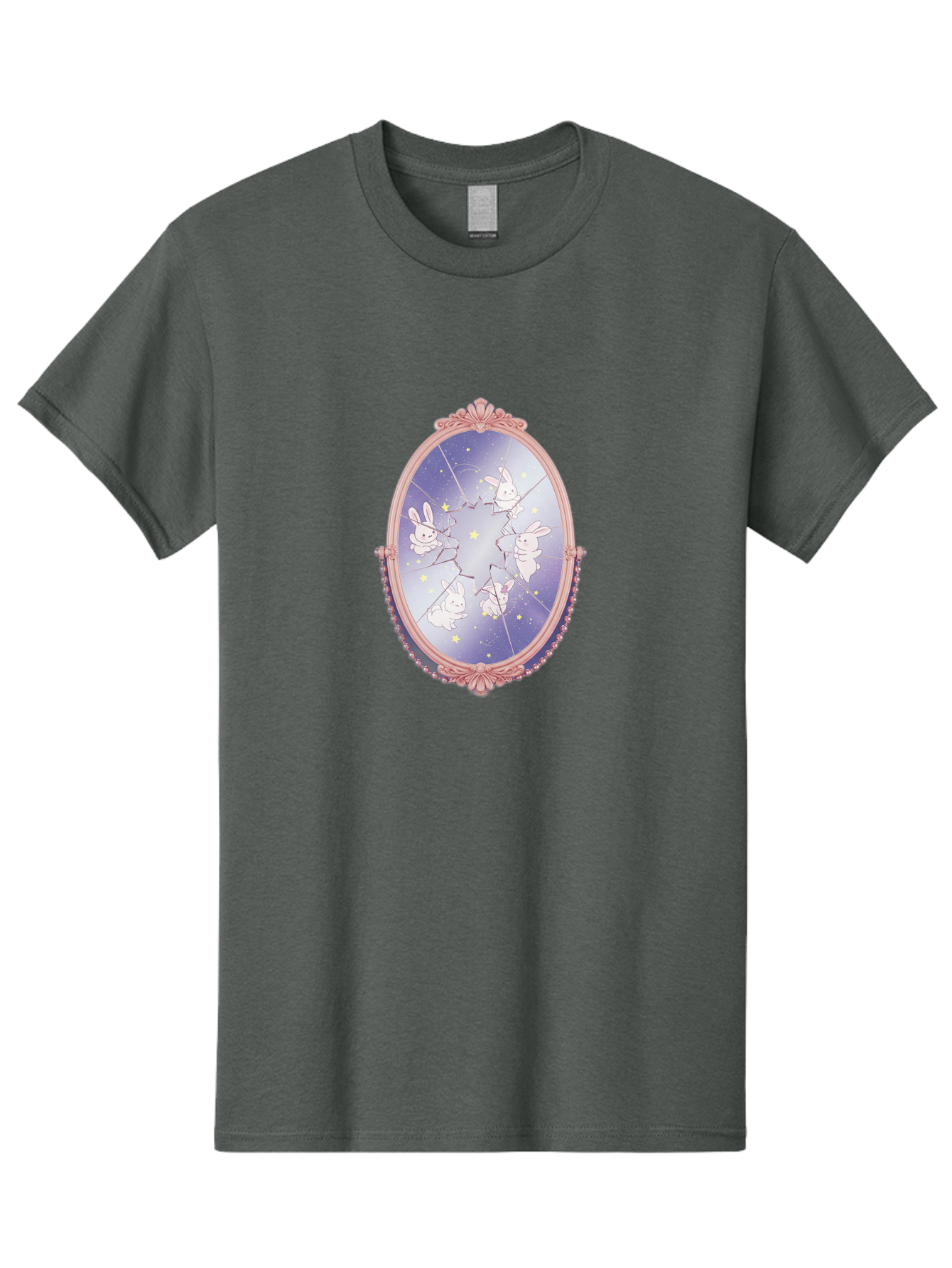 Bunnies-In-Broken-Mirror Men'S Graphic Tee, 100% Cotton, Comfortable Casual Summer Wear, Machine Washable, Vintage Camera, Old Camera, Antique Camera, Black Camera, Classic Photography, Photography Equipment, Nostalgic Device, Film Camera, Bak147