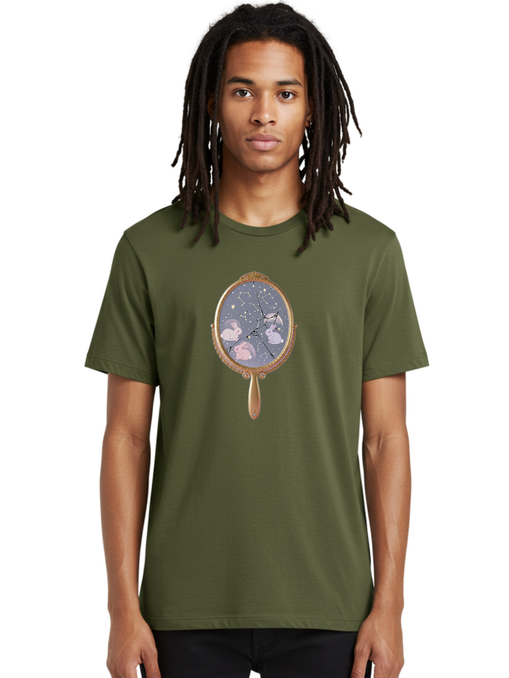 Bunnies-In-Space Men'S Graphic Tee, 100% Cotton, Comfortable Casual Summer Wear, Machine Washable, Vintage Camera, Old Camera, Antique Camera, Black Camera, Classic Photography, Photography Equipment, Nostalgic Device, Film Camera, Camera Art Bak148