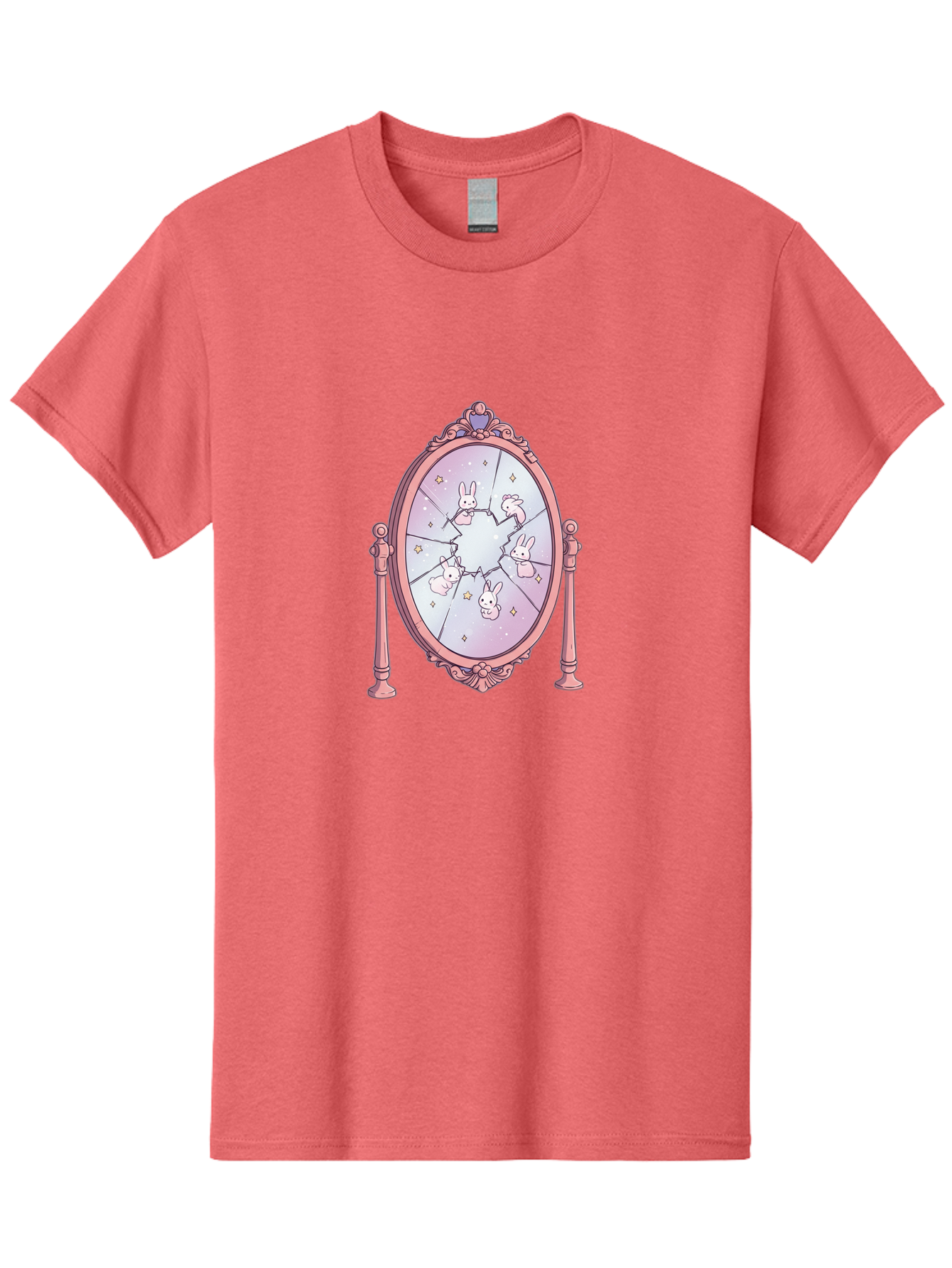 Bunny-Mirror Men'S Graphic Tee, 100% Cotton, Comfortable Casual Summer Wear, Machine Washable, Vintage Camera, Old Camera, Antique Camera, Black Camera, Classic Photography, Photography Equipment, Nostalgic Device, Film Camera, Camera Art Bak149