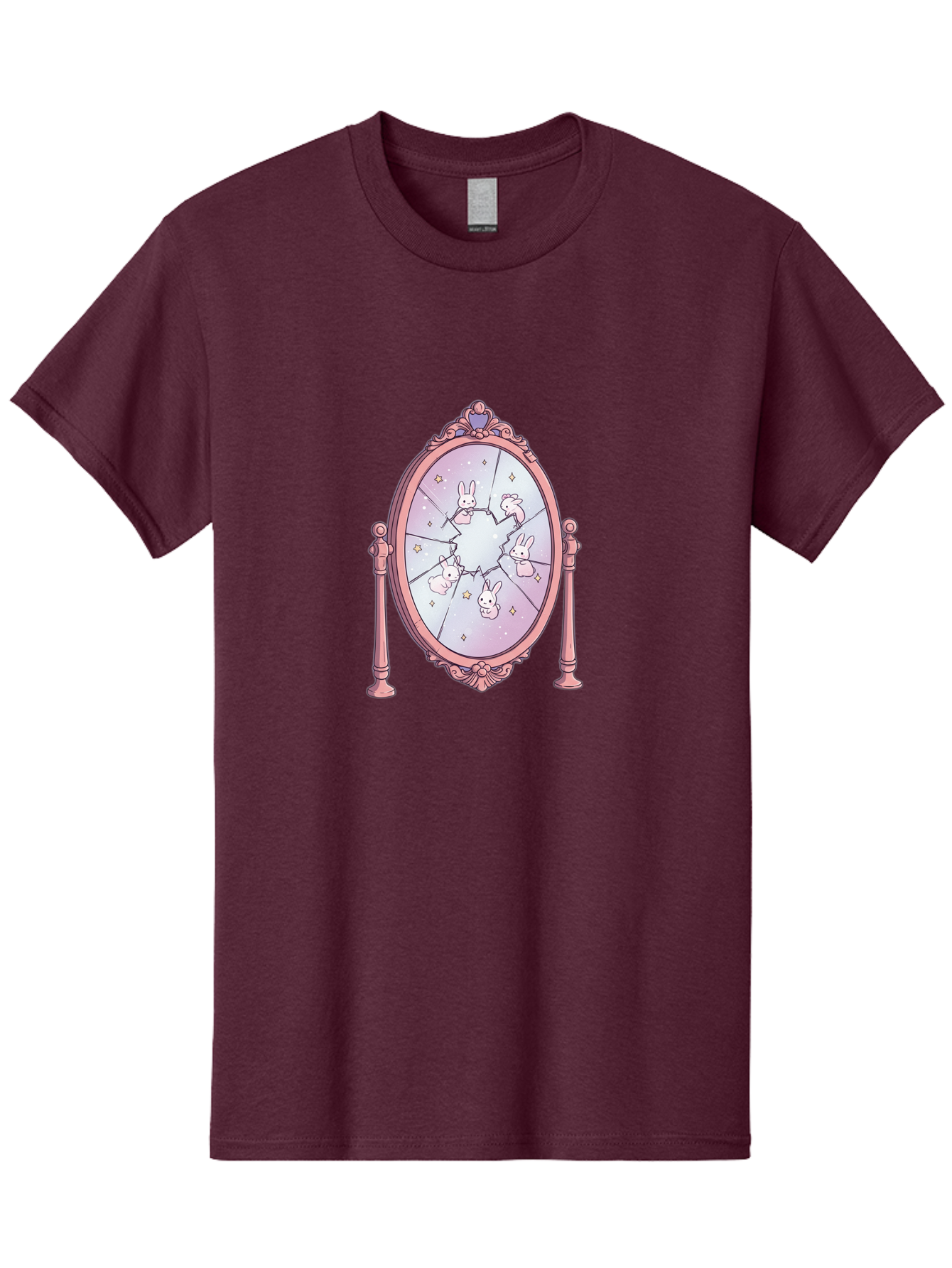 Bunny-Mirror Men'S Graphic Tee, 100% Cotton, Comfortable Casual Summer Wear, Machine Washable, Vintage Camera, Old Camera, Antique Camera, Black Camera, Classic Photography, Photography Equipment, Nostalgic Device, Film Camera, Camera Art Bak149
