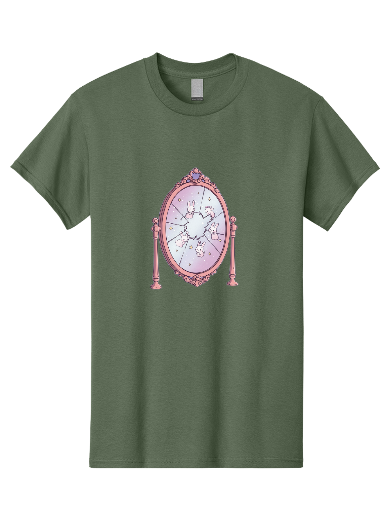 Bunny-Mirror Men'S Graphic Tee, 100% Cotton, Comfortable Casual Summer Wear, Machine Washable, Vintage Camera, Old Camera, Antique Camera, Black Camera, Classic Photography, Photography Equipment, Nostalgic Device, Film Camera, Camera Art Bak149