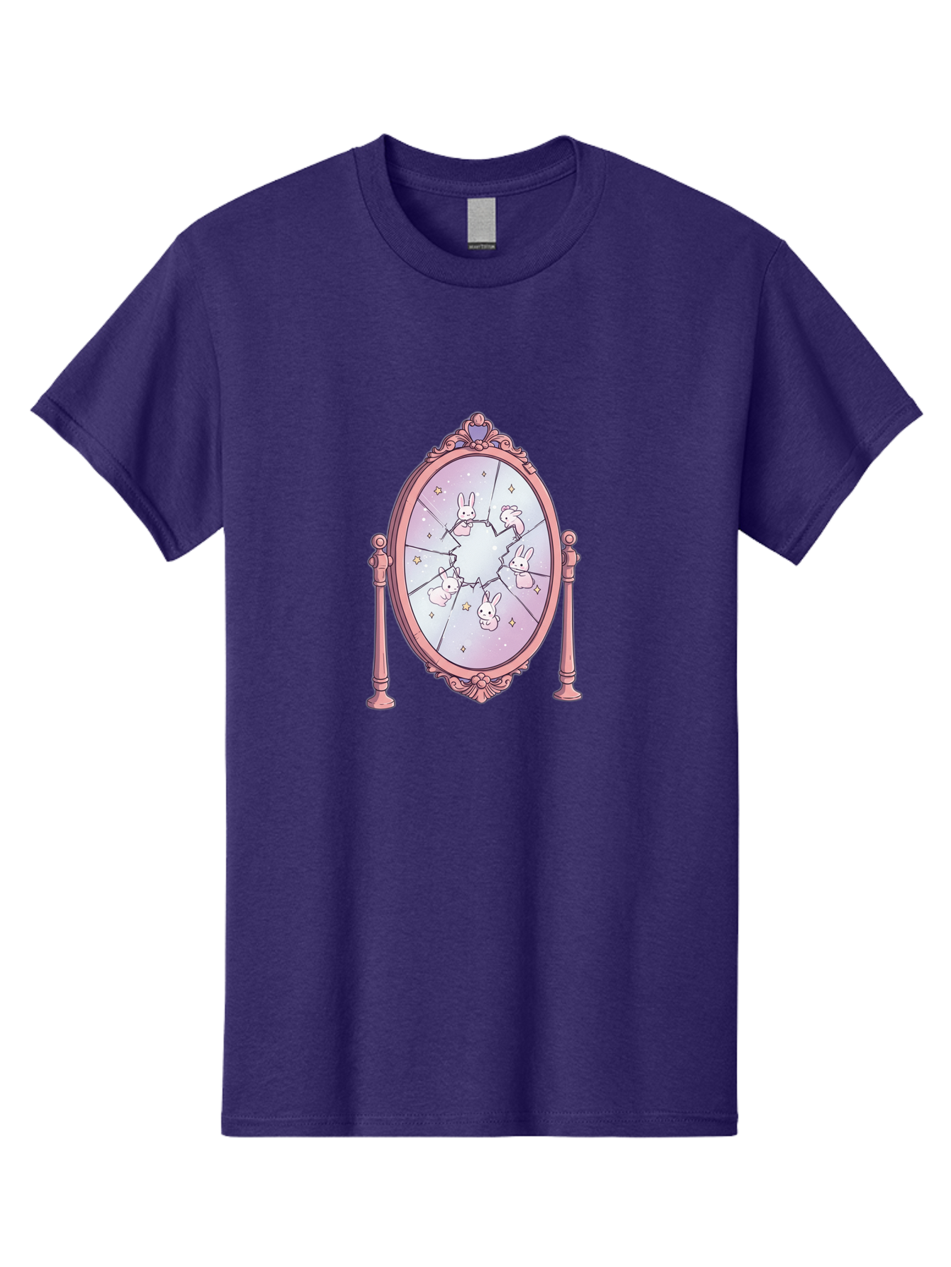 Bunny-Mirror Men'S Graphic Tee, 100% Cotton, Comfortable Casual Summer Wear, Machine Washable, Vintage Camera, Old Camera, Antique Camera, Black Camera, Classic Photography, Photography Equipment, Nostalgic Device, Film Camera, Camera Art Bak149
