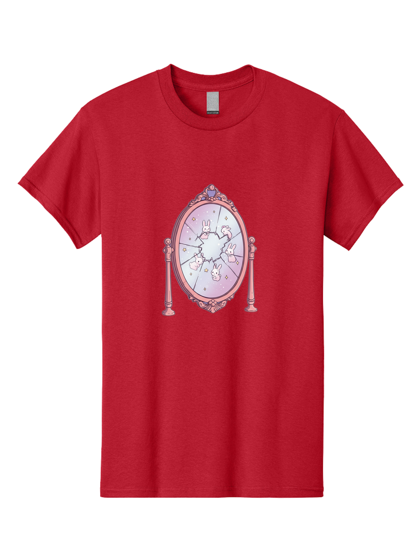 Bunny-Mirror Men'S Graphic Tee, 100% Cotton, Comfortable Casual Summer Wear, Machine Washable, Vintage Camera, Old Camera, Antique Camera, Black Camera, Classic Photography, Photography Equipment, Nostalgic Device, Film Camera, Camera Art Bak149