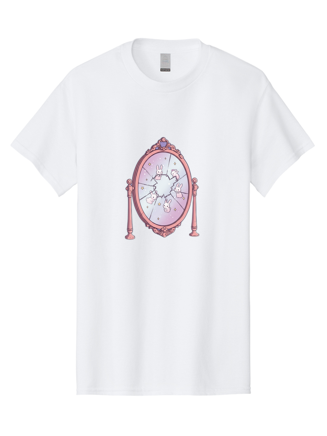 Bunny-Mirror Men'S Graphic Tee, 100% Cotton, Comfortable Casual Summer Wear, Machine Washable, Vintage Camera, Old Camera, Antique Camera, Black Camera, Classic Photography, Photography Equipment, Nostalgic Device, Film Camera, Camera Art Bak149