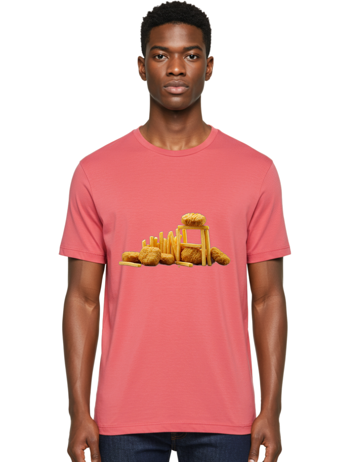 Burger-And-Fries Men'S Graphic Tee, 100% Cotton, Comfortable Casual Summer Wear, Machine Washable, Vintage Camera, Old Camera, Antique Camera, Black Camera, Classic Photography, Photography Equipment, Nostalgic Device, Film Camera, Camera Art Bak150