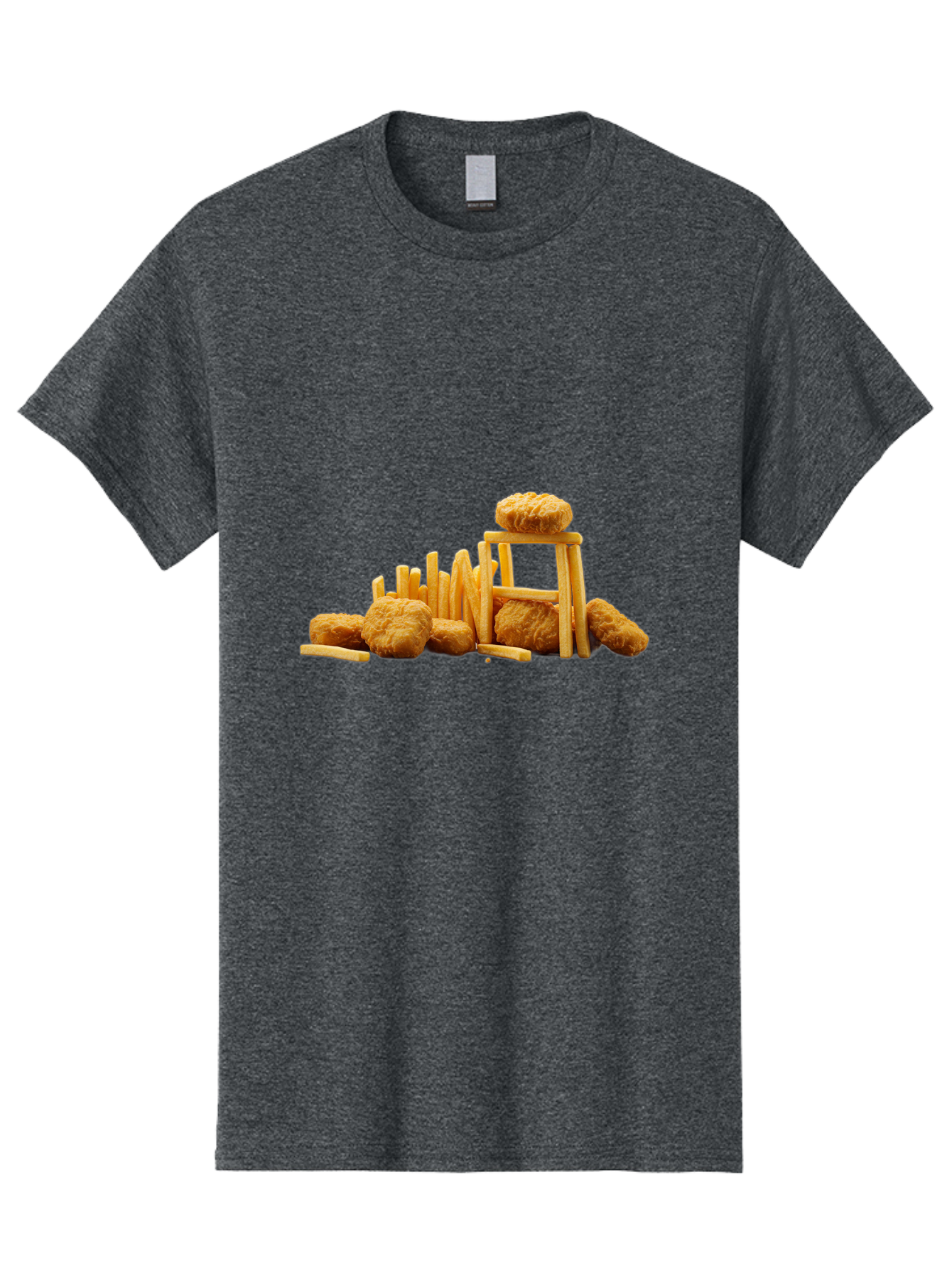 Burger-And-Fries Men'S Graphic Tee, 100% Cotton, Comfortable Casual Summer Wear, Machine Washable, Vintage Camera, Old Camera, Antique Camera, Black Camera, Classic Photography, Photography Equipment, Nostalgic Device, Film Camera, Camera Art Bak150