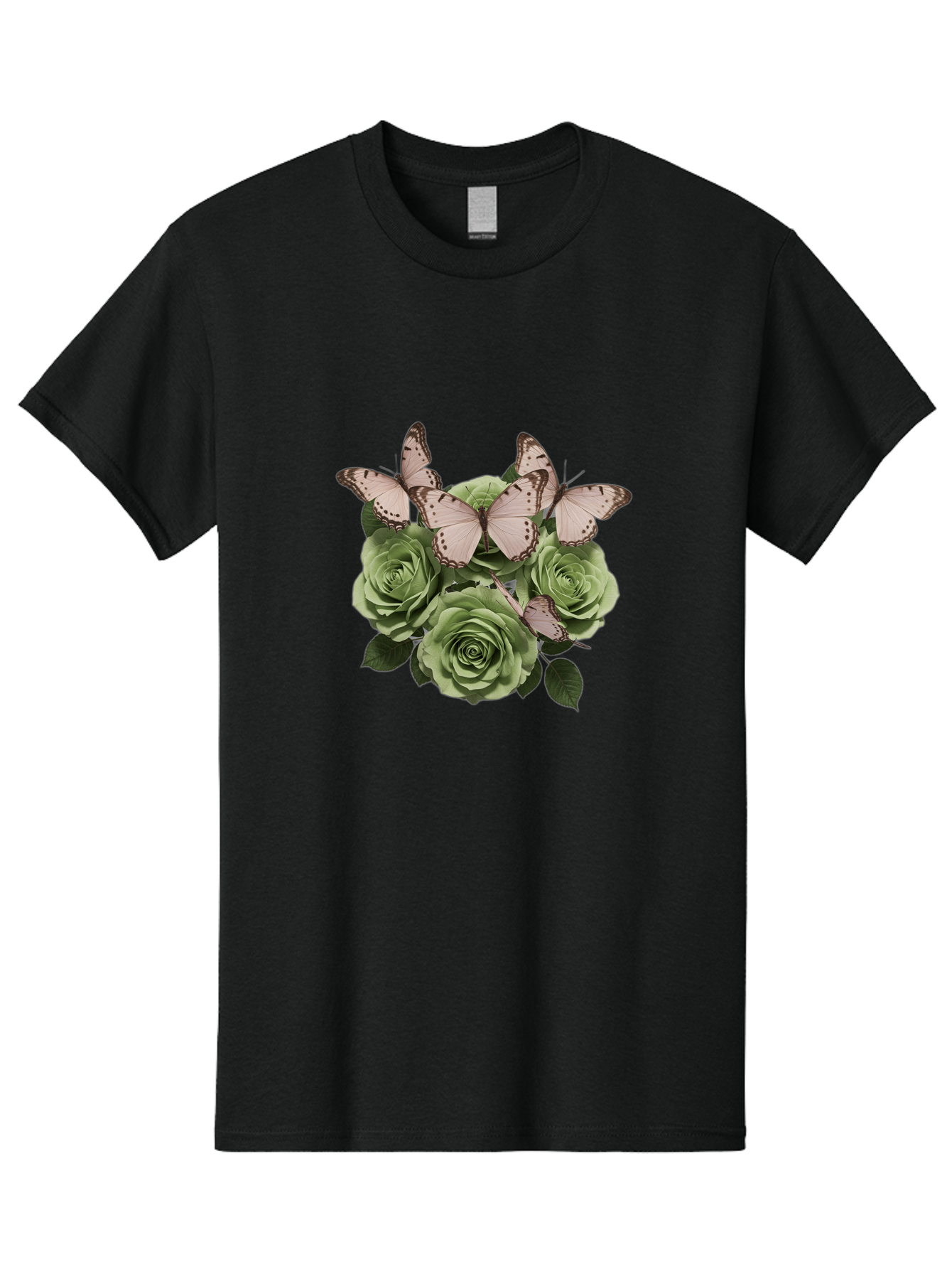 Butterflies-And-Roses Men'S Graphic Tee, 100% Cotton, Comfortable Casual Summer Wear, Machine Washable, Vintage Camera, Old Camera, Antique Camera, Black Camera, Classic Photography, Photography Equipment, Nostalgic Device, Film Camera, Bak153