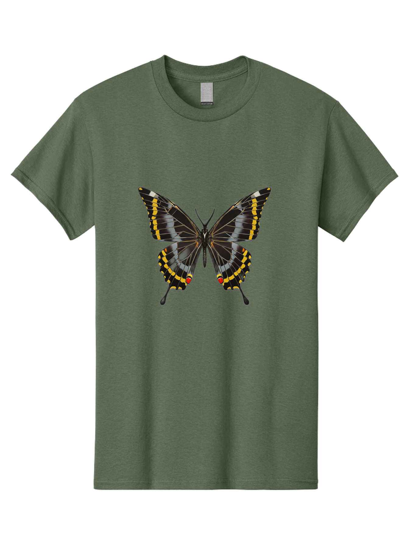 Butterfly-3 Men'S Graphic Tee, 100% Cotton, Comfortable Casual Summer Wear, Machine Washable, Vintage Camera, Old Camera, Antique Camera, Black Camera, Classic Photography, Photography Equipment, Nostalgic Device, Film Camera, Camera Art Bak156