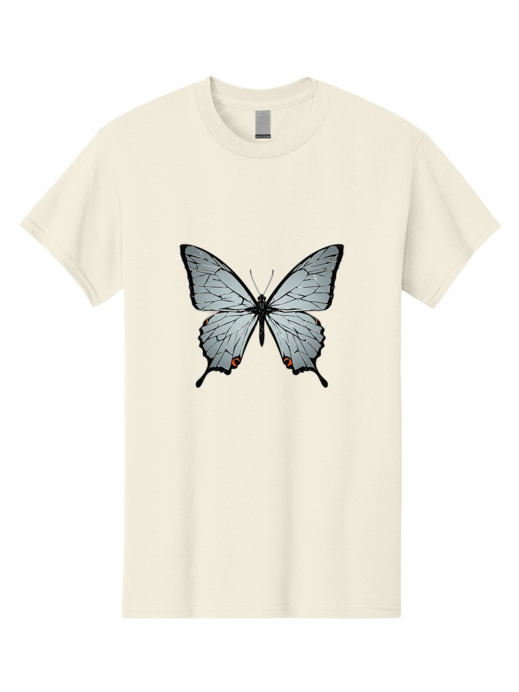Butterfly-4 Men'S Graphic Tee, 100% Cotton, Comfortable Casual Summer Wear, Machine Washable, Vintage Camera, Old Camera, Antique Camera, Black Camera, Classic Photography, Photography Equipment, Nostalgic Device, Film Camera, Camera Art Bak157