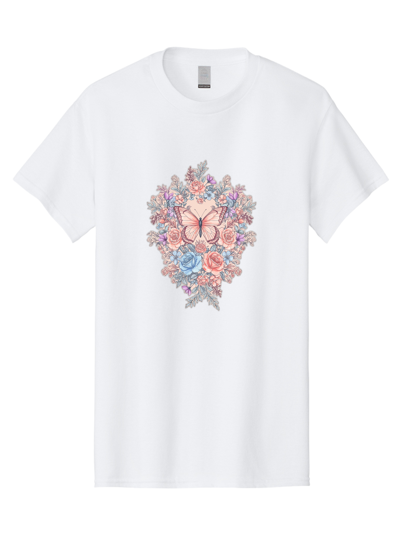 Butterfly-Floral-Heart Men'S Graphic Tee, 100% Cotton, Comfortable Casual Summer Wear, Machine Washable, Vintage Camera, Old Camera, Antique Camera, Black Camera, Classic Photography, Photography Equipment, Nostalgic Device, Film Camera, Bak161