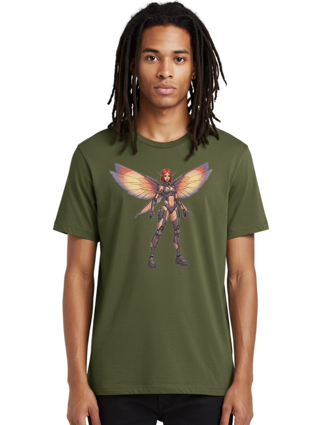 Butterfly-Maiden Men'S Graphic Tee, 100% Cotton, Comfortable Casual Summer Wear, Machine Washable, Vintage Camera, Old Camera, Antique Camera, Black Camera, Classic Photography, Photography Equipment, Nostalgic Device, Film Camera, Camera Art Bak162