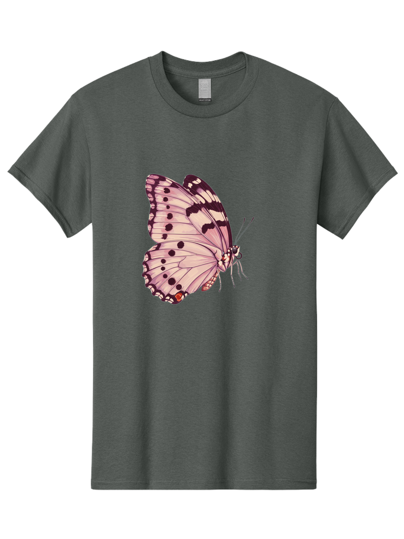 Butterfly Men'S Graphic Tee, 100% Cotton, Comfortable Casual Summer Wear, Machine Washable, Vintage Camera, Old Camera, Antique Camera, Black Camera, Classic Photography, Photography Equipment, Nostalgic Device, Film Camera, Camera Art Bak165