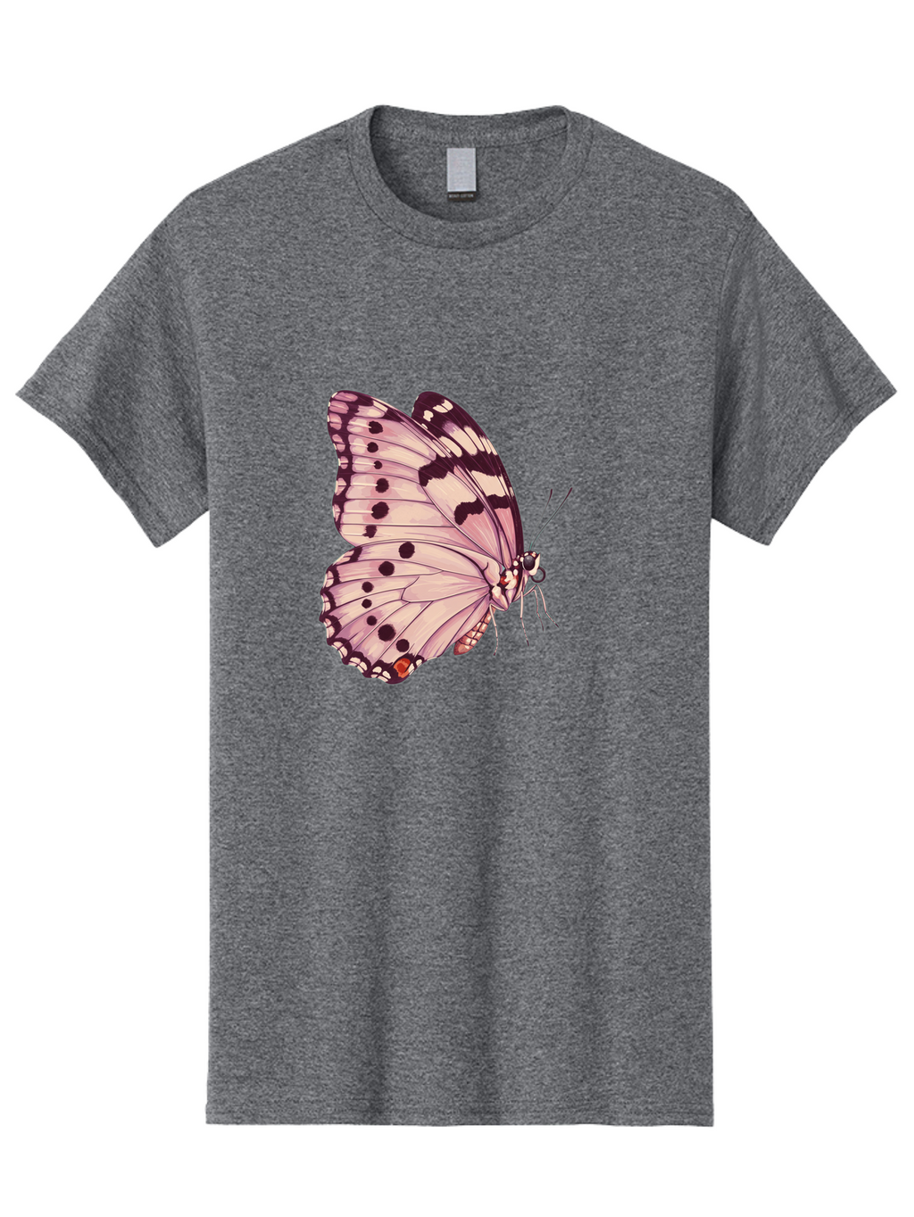 Butterfly Men'S Graphic Tee, 100% Cotton, Comfortable Casual Summer Wear, Machine Washable, Vintage Camera, Old Camera, Antique Camera, Black Camera, Classic Photography, Photography Equipment, Nostalgic Device, Film Camera, Camera Art Bak165