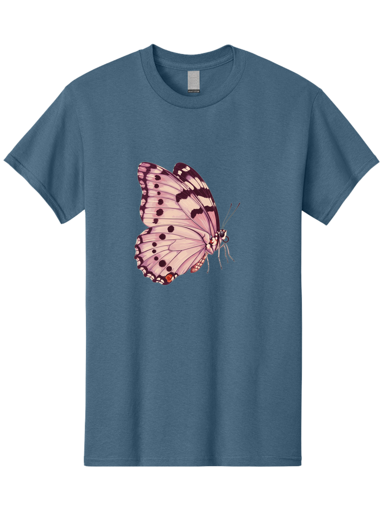 Butterfly Men'S Graphic Tee, 100% Cotton, Comfortable Casual Summer Wear, Machine Washable, Vintage Camera, Old Camera, Antique Camera, Black Camera, Classic Photography, Photography Equipment, Nostalgic Device, Film Camera, Camera Art Bak165