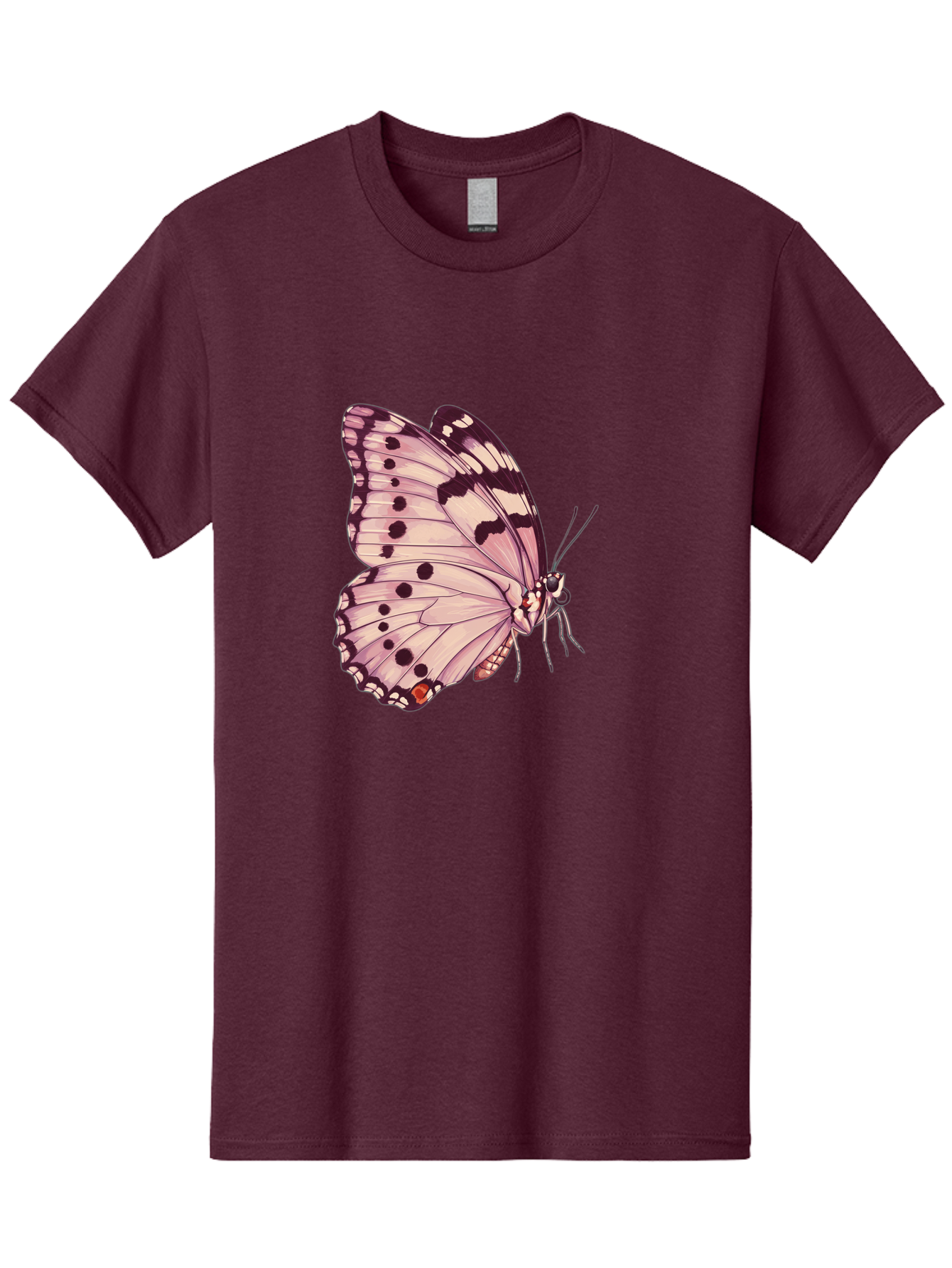 Butterfly Men'S Graphic Tee, 100% Cotton, Comfortable Casual Summer Wear, Machine Washable, Vintage Camera, Old Camera, Antique Camera, Black Camera, Classic Photography, Photography Equipment, Nostalgic Device, Film Camera, Camera Art Bak165