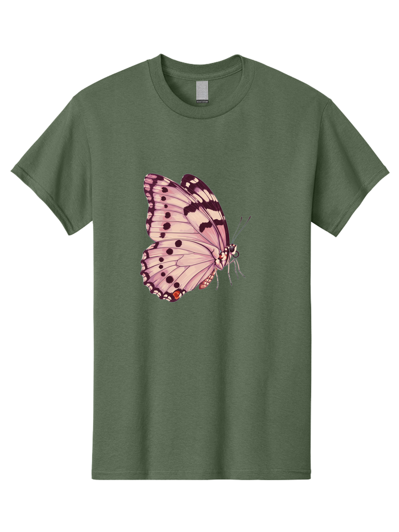 Butterfly Men'S Graphic Tee, 100% Cotton, Comfortable Casual Summer Wear, Machine Washable, Vintage Camera, Old Camera, Antique Camera, Black Camera, Classic Photography, Photography Equipment, Nostalgic Device, Film Camera, Camera Art Bak165