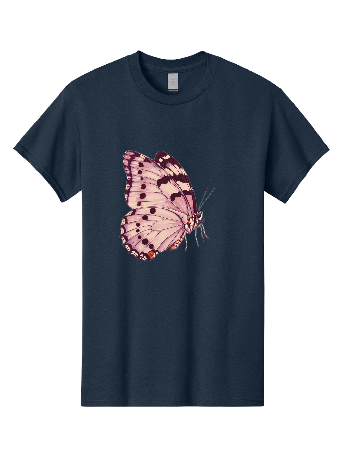 Butterfly Men'S Graphic Tee, 100% Cotton, Comfortable Casual Summer Wear, Machine Washable, Vintage Camera, Old Camera, Antique Camera, Black Camera, Classic Photography, Photography Equipment, Nostalgic Device, Film Camera, Camera Art Bak165