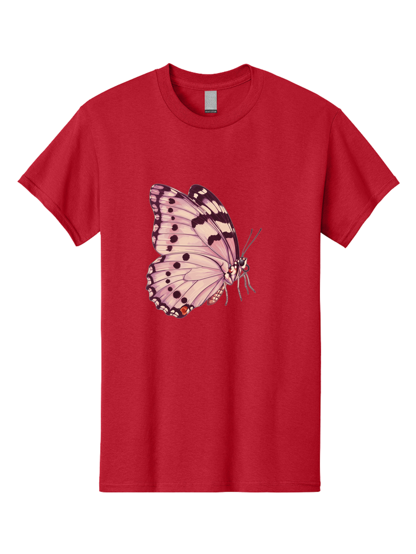 Butterfly Men'S Graphic Tee, 100% Cotton, Comfortable Casual Summer Wear, Machine Washable, Vintage Camera, Old Camera, Antique Camera, Black Camera, Classic Photography, Photography Equipment, Nostalgic Device, Film Camera, Camera Art Bak165