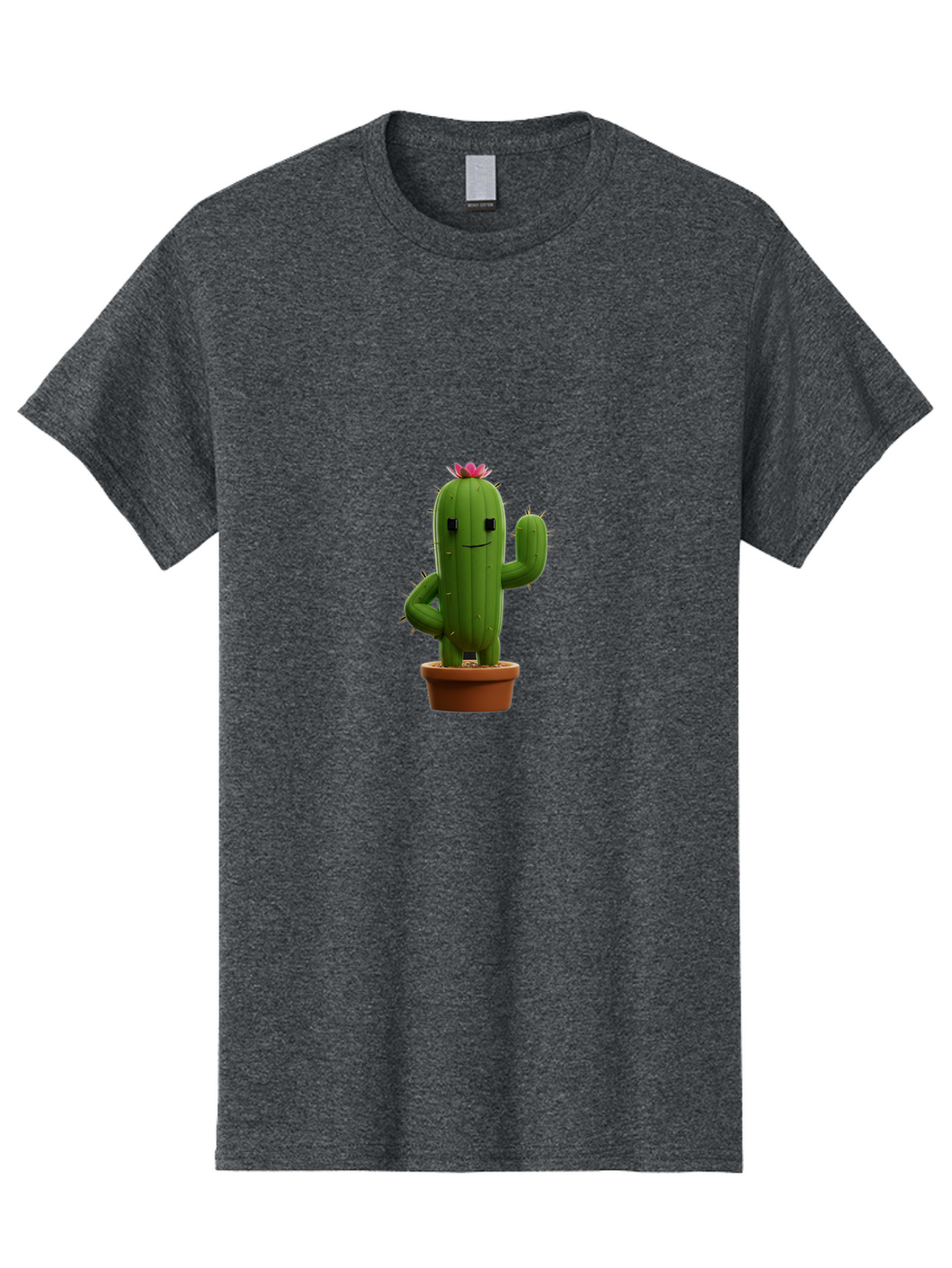 Cactus-Character Men'S Graphic Tee, 100% Cotton, Comfortable Casual Summer Wear, Machine Washable, Vintage Camera, Old Camera, Antique Camera, Black Camera, Classic Photography, Photography Equipment, Nostalgic Device, Film Camera, Camera Art Bak166