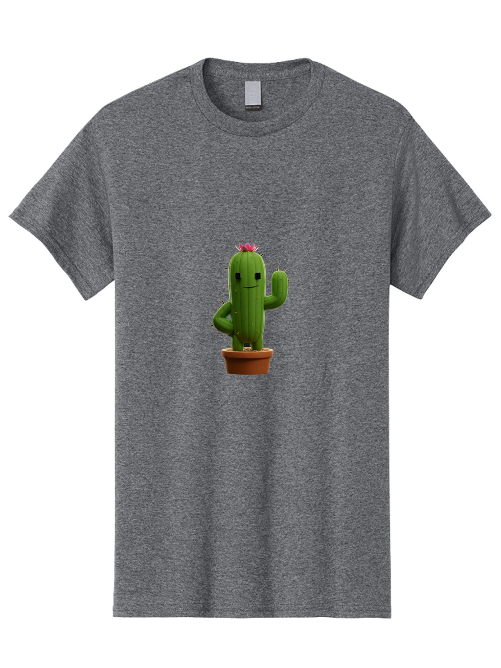 Cactus-Character Men'S Graphic Tee, 100% Cotton, Comfortable Casual Summer Wear, Machine Washable, Vintage Camera, Old Camera, Antique Camera, Black Camera, Classic Photography, Photography Equipment, Nostalgic Device, Film Camera, Camera Art Bak166