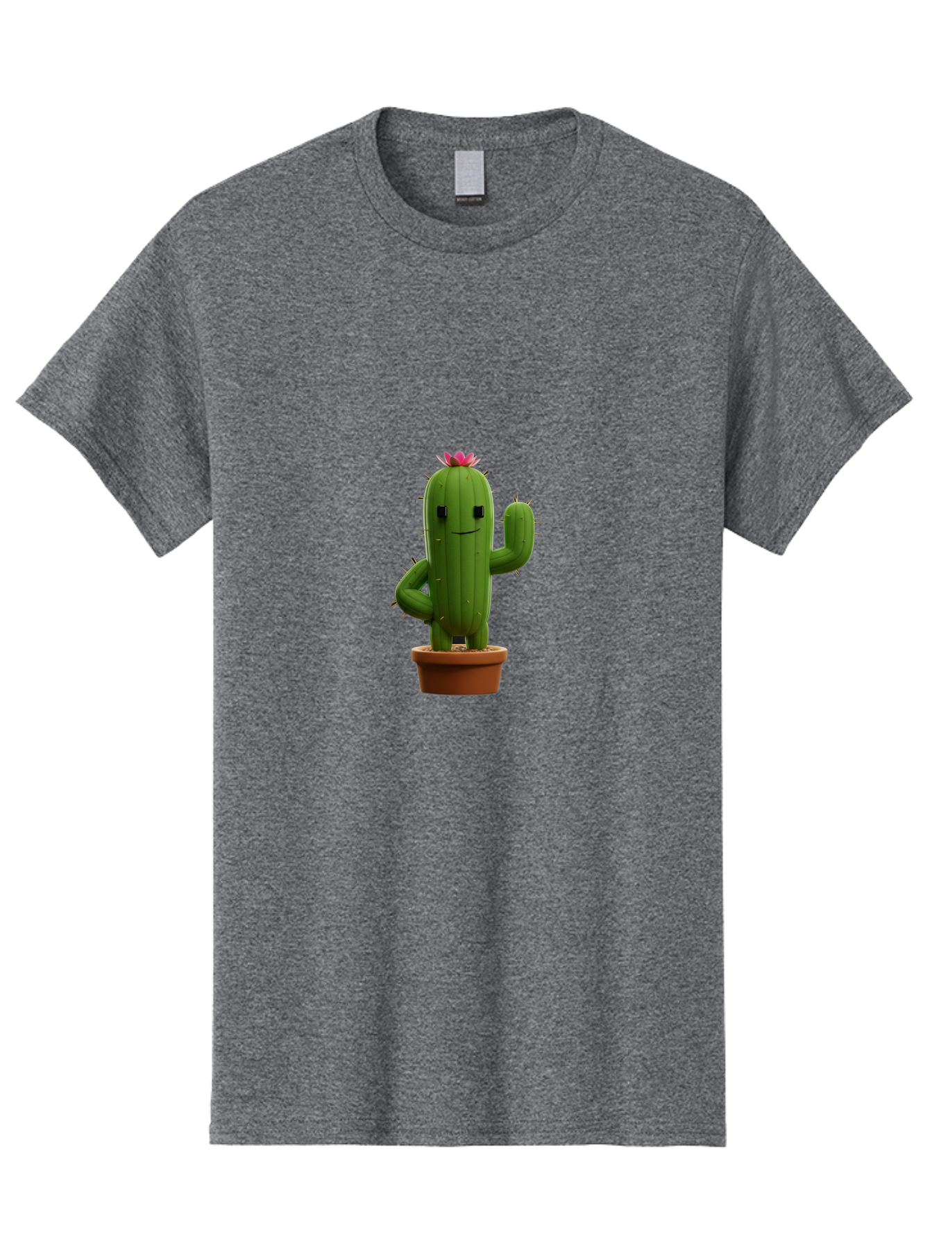 Cactus-Character Men'S Graphic Tee, 100% Cotton, Comfortable Casual Summer Wear, Machine Washable, Vintage Camera, Old Camera, Antique Camera, Black Camera, Classic Photography, Photography Equipment, Nostalgic Device, Film Camera, Camera Art Bak166