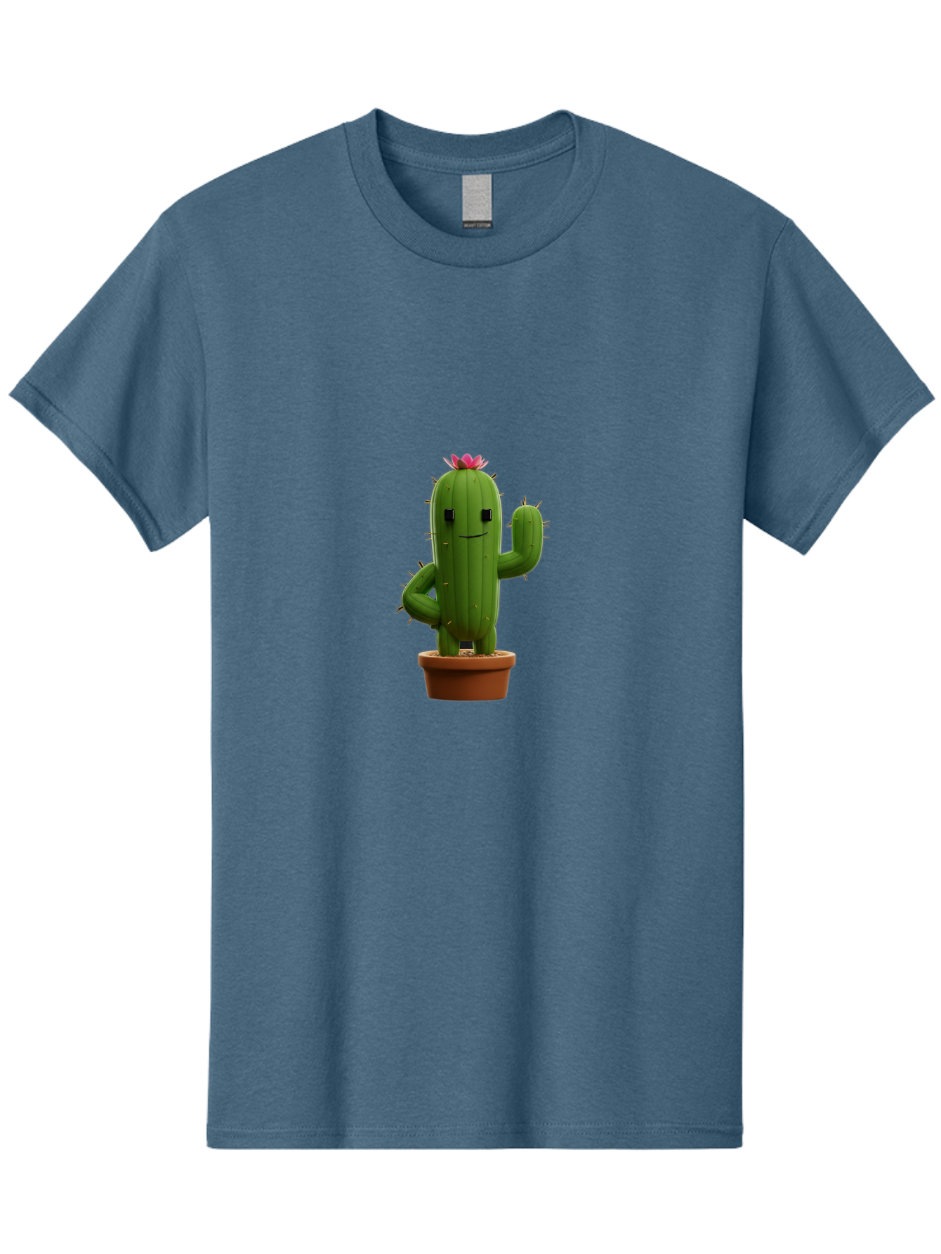 Cactus-Character Men'S Graphic Tee, 100% Cotton, Comfortable Casual Summer Wear, Machine Washable, Vintage Camera, Old Camera, Antique Camera, Black Camera, Classic Photography, Photography Equipment, Nostalgic Device, Film Camera, Camera Art Bak166