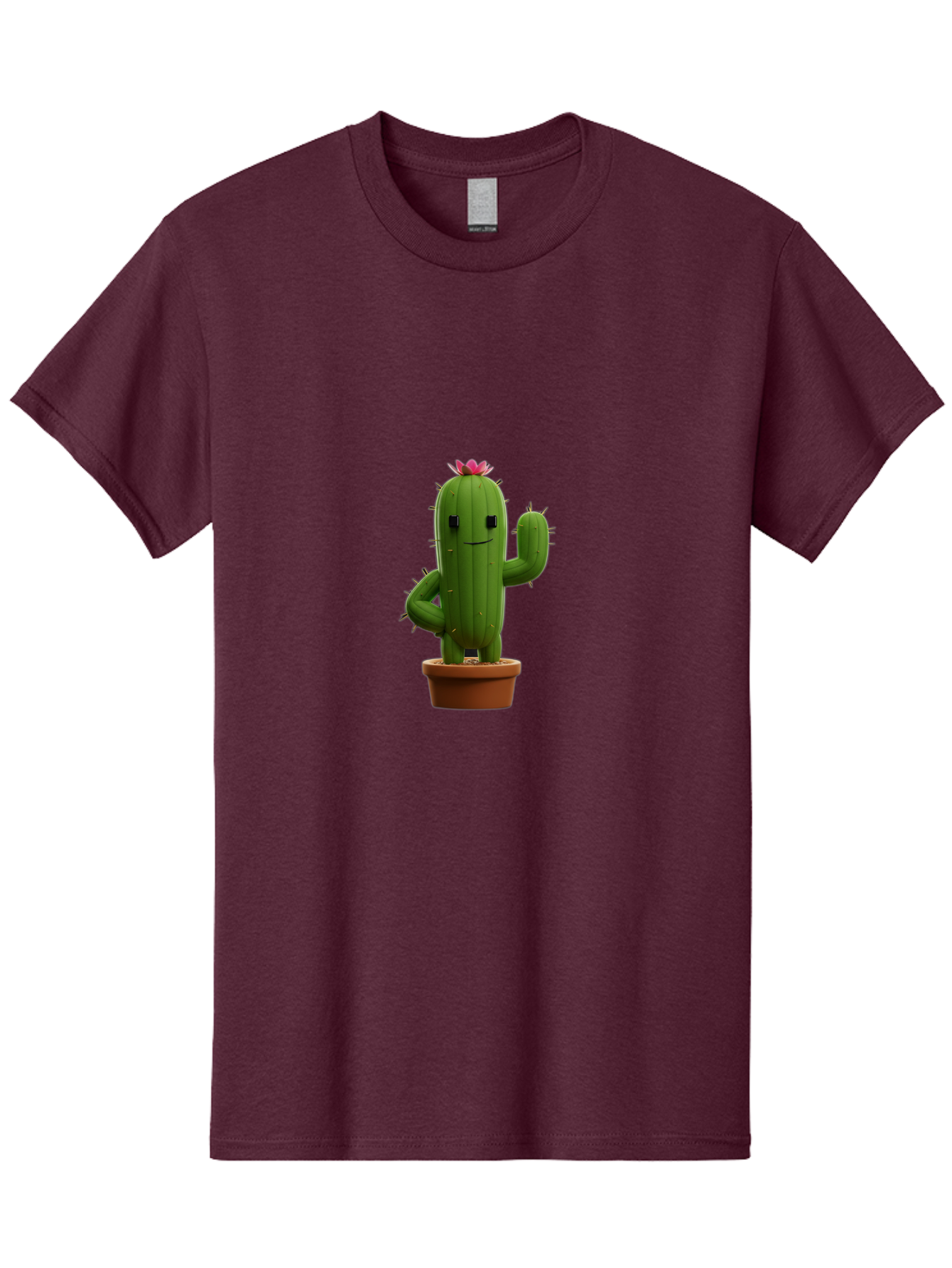 Cactus-Character Men'S Graphic Tee, 100% Cotton, Comfortable Casual Summer Wear, Machine Washable, Vintage Camera, Old Camera, Antique Camera, Black Camera, Classic Photography, Photography Equipment, Nostalgic Device, Film Camera, Camera Art Bak166
