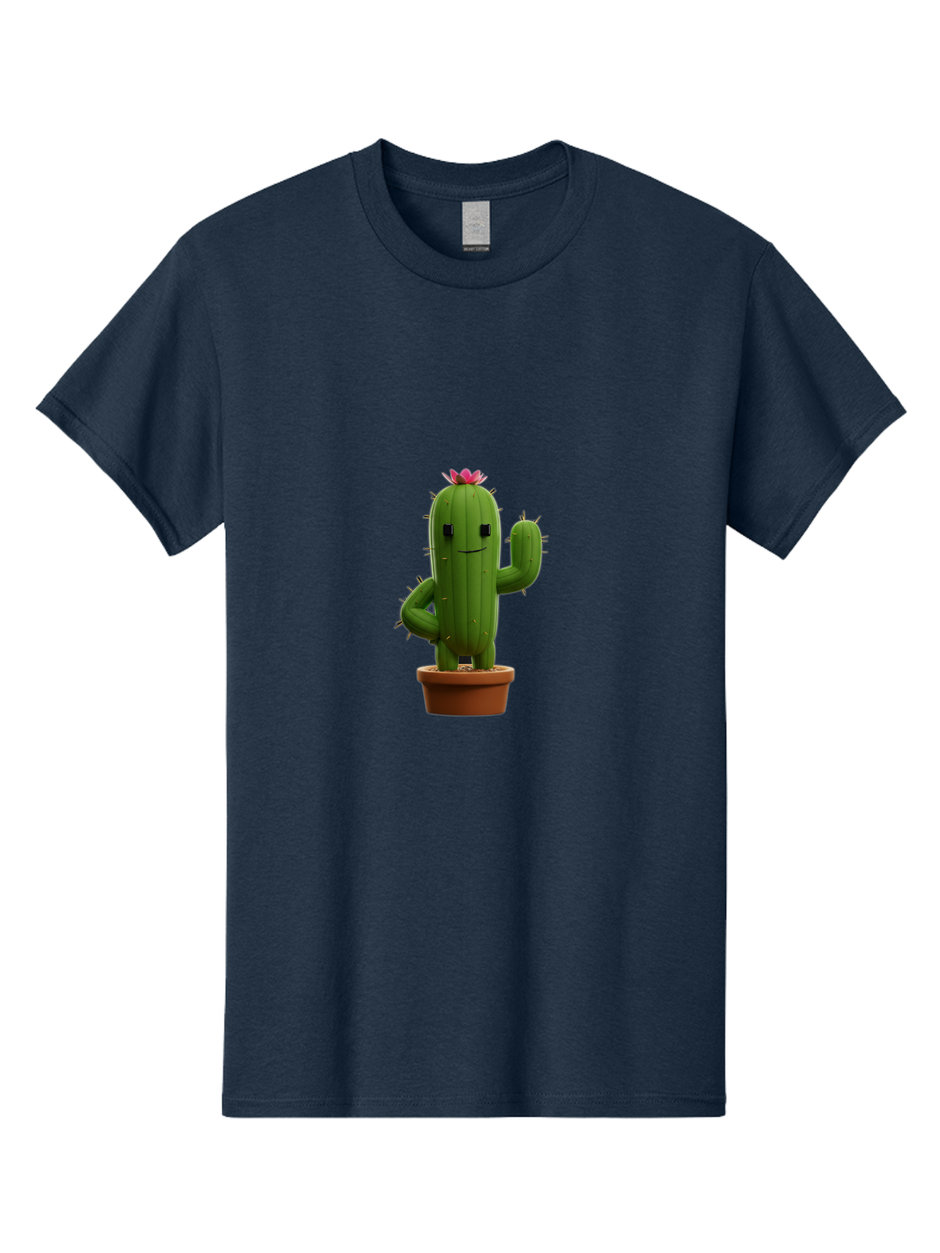 Cactus-Character Men'S Graphic Tee, 100% Cotton, Comfortable Casual Summer Wear, Machine Washable, Vintage Camera, Old Camera, Antique Camera, Black Camera, Classic Photography, Photography Equipment, Nostalgic Device, Film Camera, Camera Art Bak166