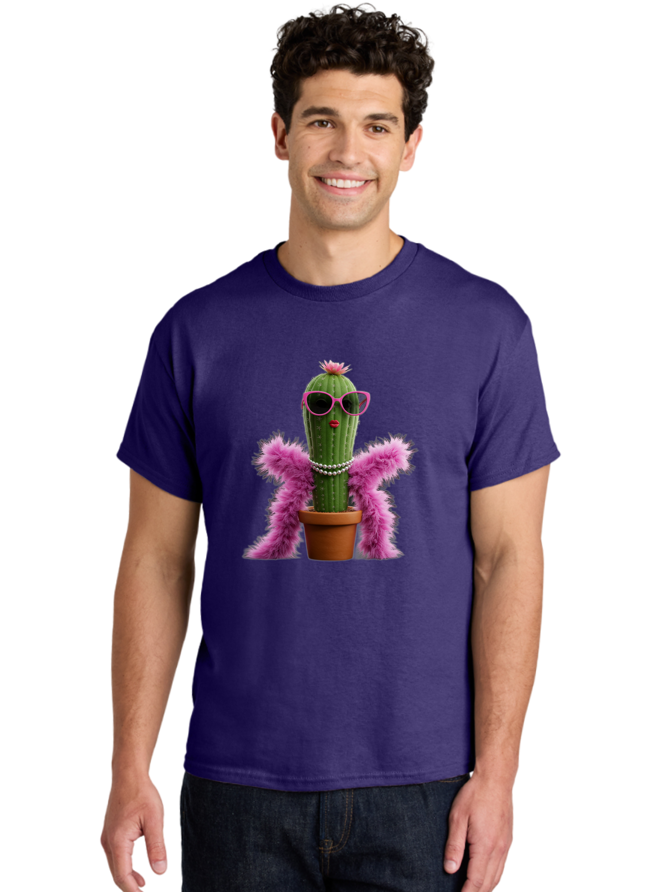 Cactus-With-Pink-Sunglasses Men'S Graphic Tee, 100% Cotton, Comfortable Casual Summer Wear, Machine Washable, Vintage Camera, Old Camera, Antique Camera, Black Camera, Classic Photography, Photography Equipment, Nostalgic Device, Film Camera, Bak167