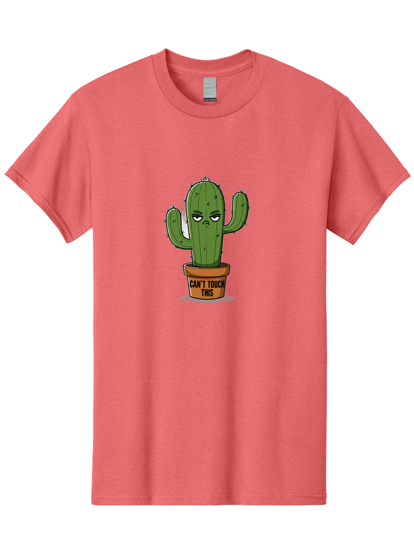 Can-T-Touch-This-Cactus-1 Men'S Graphic Tee, 100% Cotton, Comfortable Casual Summer Wear, Machine Washable, Vintage Camera, Old Camera, Antique Camera, Black Camera, Classic Photography, Photography Equipment, Nostalgic Device, Film Camera, Bak169