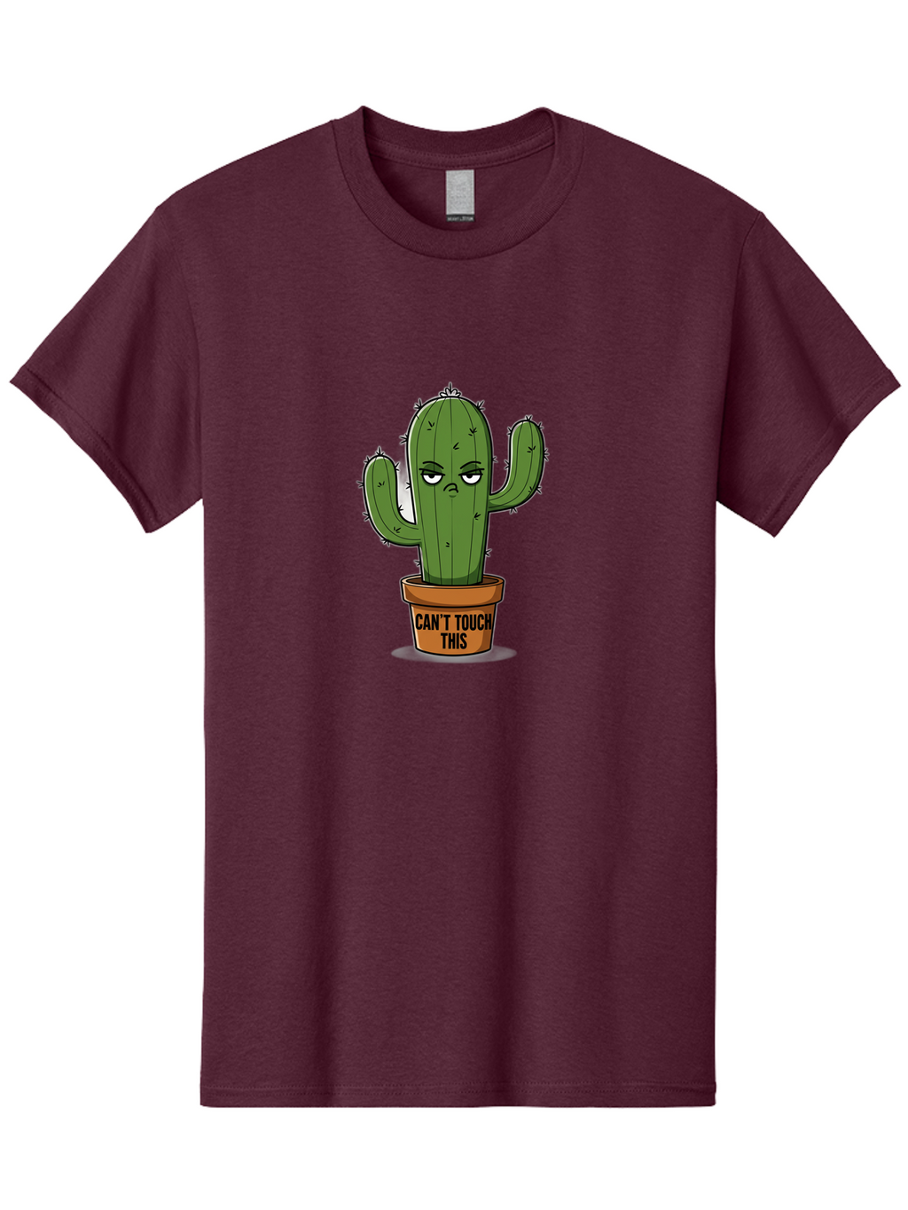 Can-T-Touch-This-Cactus-1 Men'S Graphic Tee, 100% Cotton, Comfortable Casual Summer Wear, Machine Washable, Vintage Camera, Old Camera, Antique Camera, Black Camera, Classic Photography, Photography Equipment, Nostalgic Device, Film Camera, Bak169