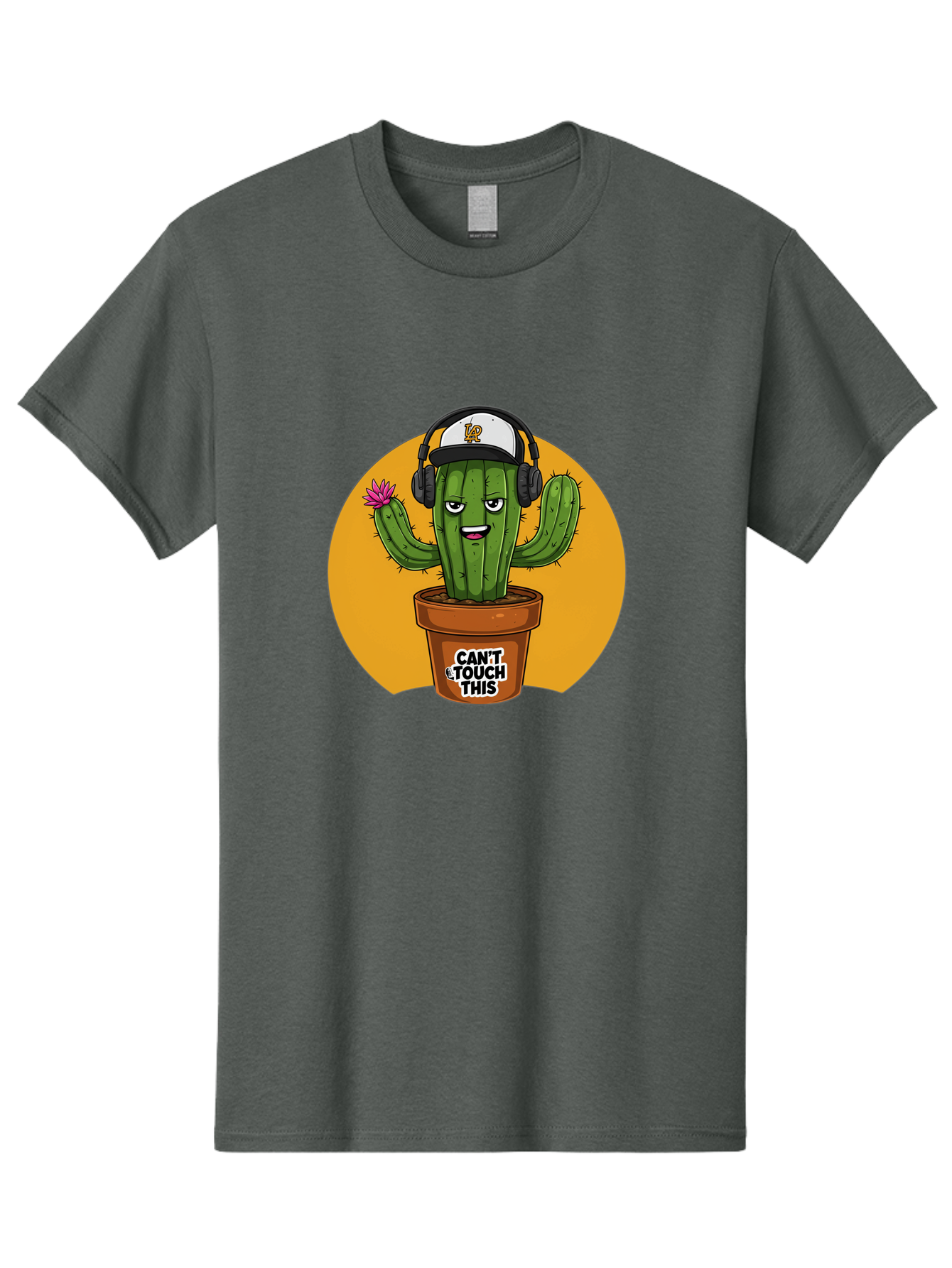 Can-T-Touch-This-Cactus-2 Men'S Graphic Tee, 100% Cotton, Comfortable Casual Summer Wear, Machine Washable, Vintage Camera, Old Camera, Antique Camera, Black Camera, Classic Photography, Photography Equipment, Nostalgic Device, Film Camera, Bak170