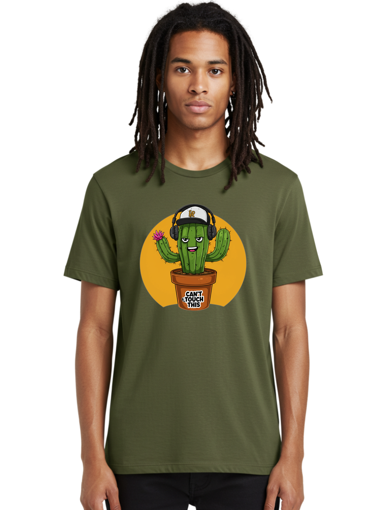Can-T-Touch-This-Cactus-2 Men'S Graphic Tee, 100% Cotton, Comfortable Casual Summer Wear, Machine Washable, Vintage Camera, Old Camera, Antique Camera, Black Camera, Classic Photography, Photography Equipment, Nostalgic Device, Film Camera, Bak170