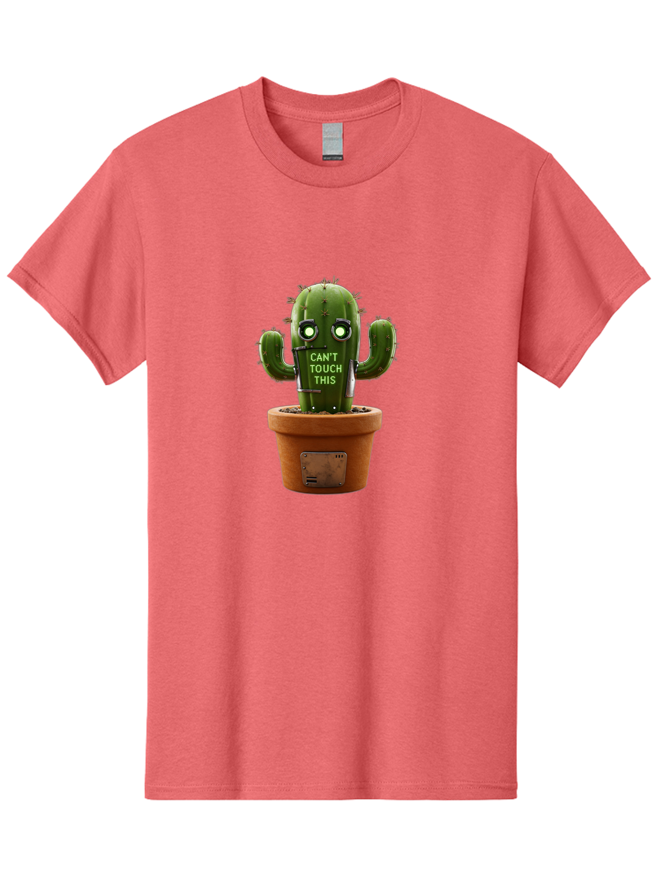 Can-T-Touch-This-Cactus-3 Men'S Graphic Tee, 100% Cotton, Comfortable Casual Summer Wear, Machine Washable, Vintage Camera, Old Camera, Antique Camera, Black Camera, Classic Photography, Photography Equipment, Nostalgic Device, Film Camera, Bak171