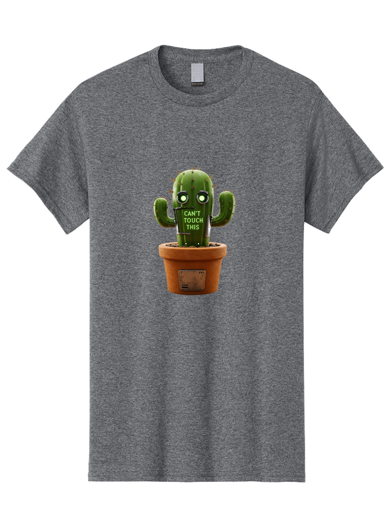 Can-T-Touch-This-Cactus-3 Men'S Graphic Tee, 100% Cotton, Comfortable Casual Summer Wear, Machine Washable, Vintage Camera, Old Camera, Antique Camera, Black Camera, Classic Photography, Photography Equipment, Nostalgic Device, Film Camera, Bak171