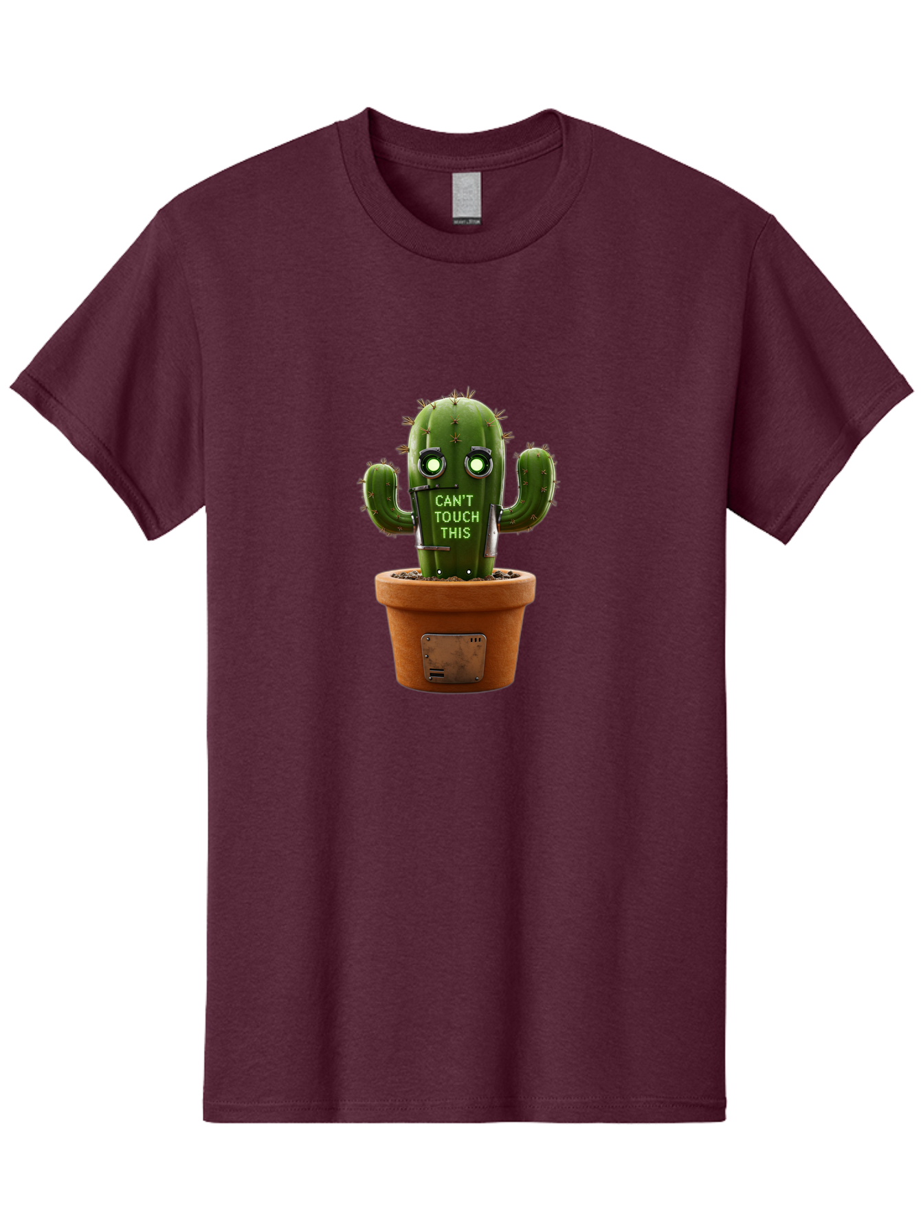 Can-T-Touch-This-Cactus-3 Men'S Graphic Tee, 100% Cotton, Comfortable Casual Summer Wear, Machine Washable, Vintage Camera, Old Camera, Antique Camera, Black Camera, Classic Photography, Photography Equipment, Nostalgic Device, Film Camera, Bak171