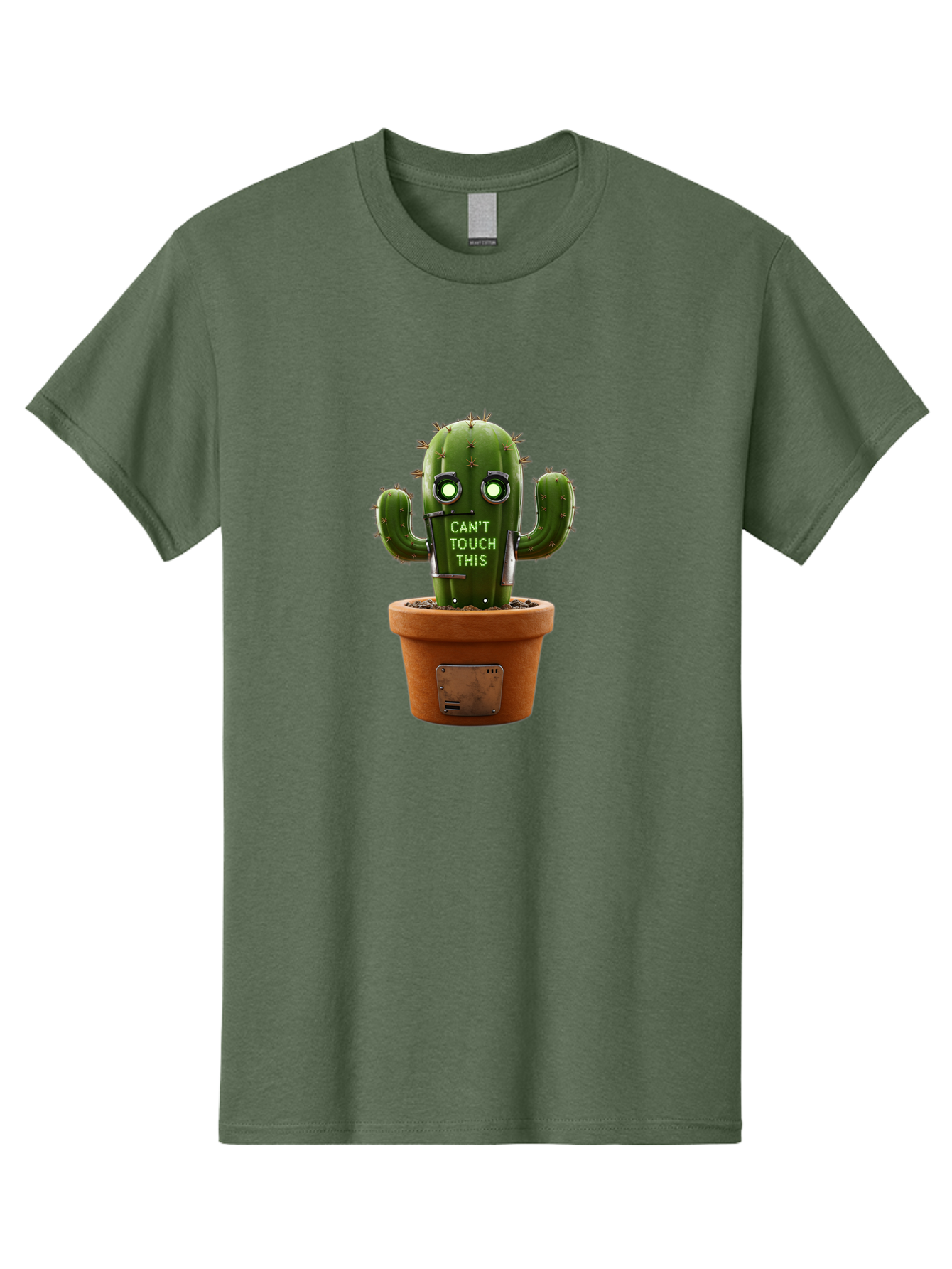 Can-T-Touch-This-Cactus-3 Men'S Graphic Tee, 100% Cotton, Comfortable Casual Summer Wear, Machine Washable, Vintage Camera, Old Camera, Antique Camera, Black Camera, Classic Photography, Photography Equipment, Nostalgic Device, Film Camera, Bak171