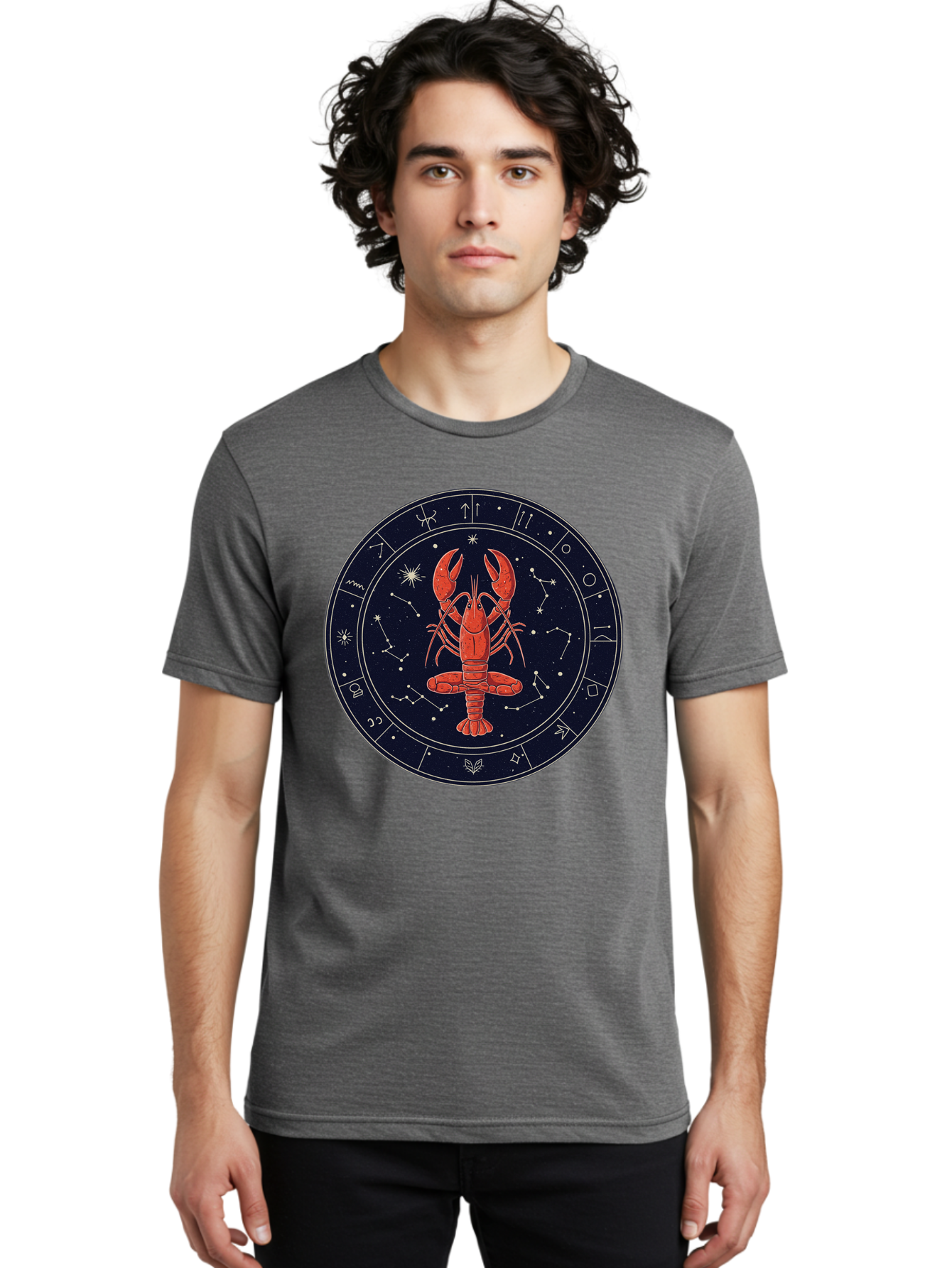 Cancer-Zodiac-Sign Men'S Graphic Tee, 100% Cotton, Comfortable Casual Summer Wear, Machine Washable, Vintage Camera, Old Camera, Antique Camera, Black Camera, Classic Photography, Photography Equipment, Nostalgic Device, Film Camera, Bak175