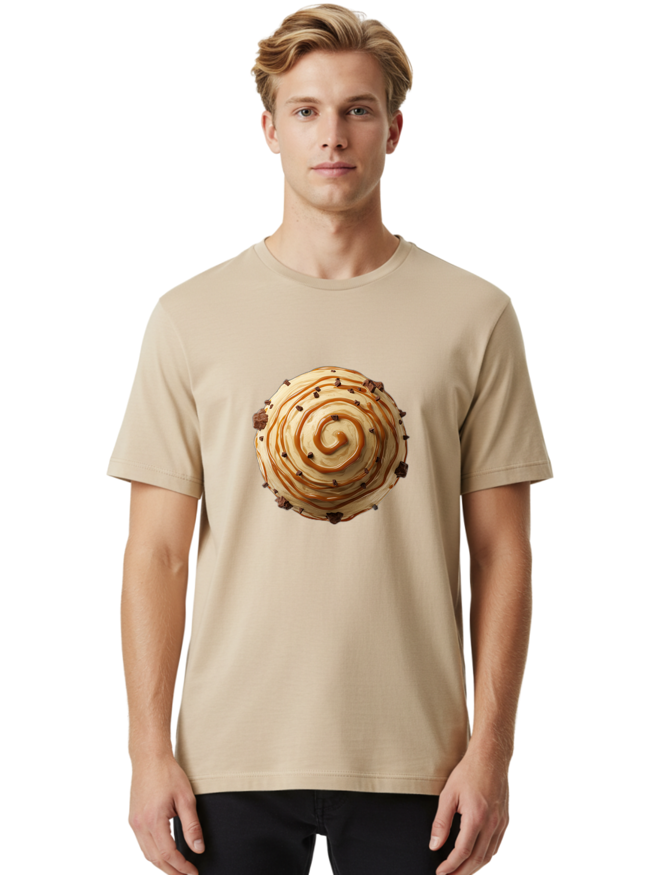 Caramel-Cupcake Men'S Graphic Tee, 100% Cotton, Comfortable Casual Summer Wear, Machine Washable, Vintage Camera, Old Camera, Antique Camera, Black Camera, Classic Photography, Photography Equipment, Nostalgic Device, Film Camera, Camera Art Bak178