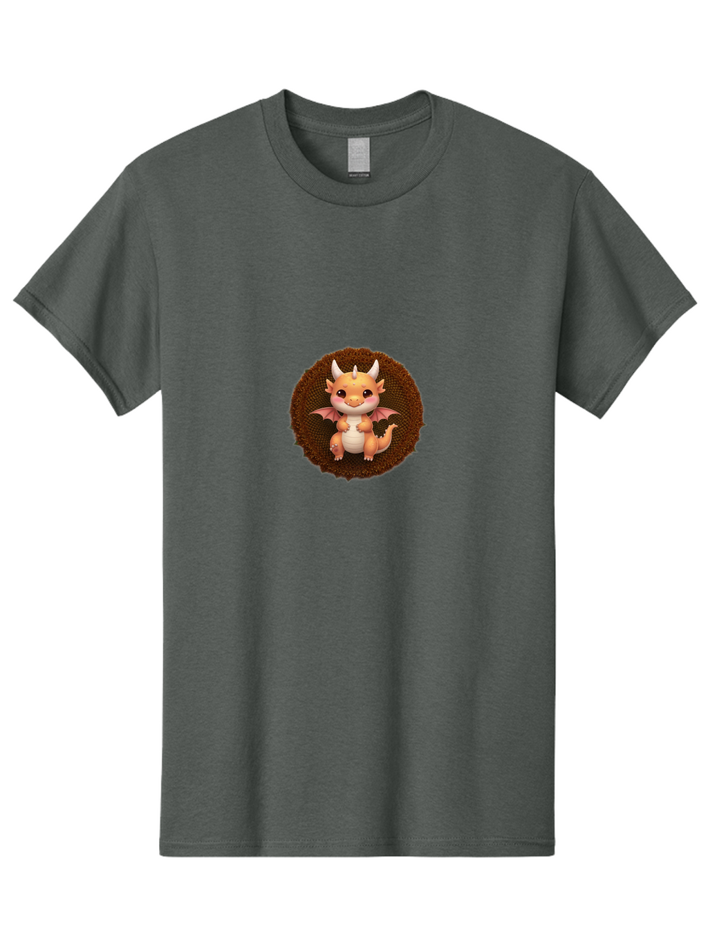 Cartoon-Dragon-1 Men'S Graphic Tee, 100% Cotton, Comfortable Casual Summer Wear, Machine Washable, Vintage Camera, Old Camera, Antique Camera, Black Camera, Classic Photography, Photography Equipment, Nostalgic Device, Film Camera, Camera Art Bak179