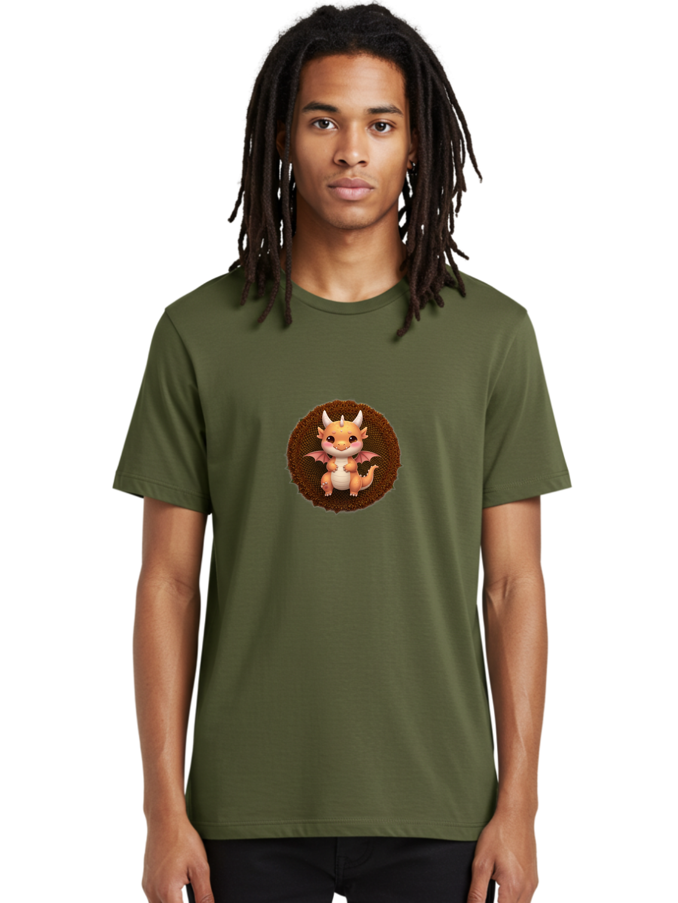 Cartoon-Dragon-1 Men'S Graphic Tee, 100% Cotton, Comfortable Casual Summer Wear, Machine Washable, Vintage Camera, Old Camera, Antique Camera, Black Camera, Classic Photography, Photography Equipment, Nostalgic Device, Film Camera, Camera Art Bak179