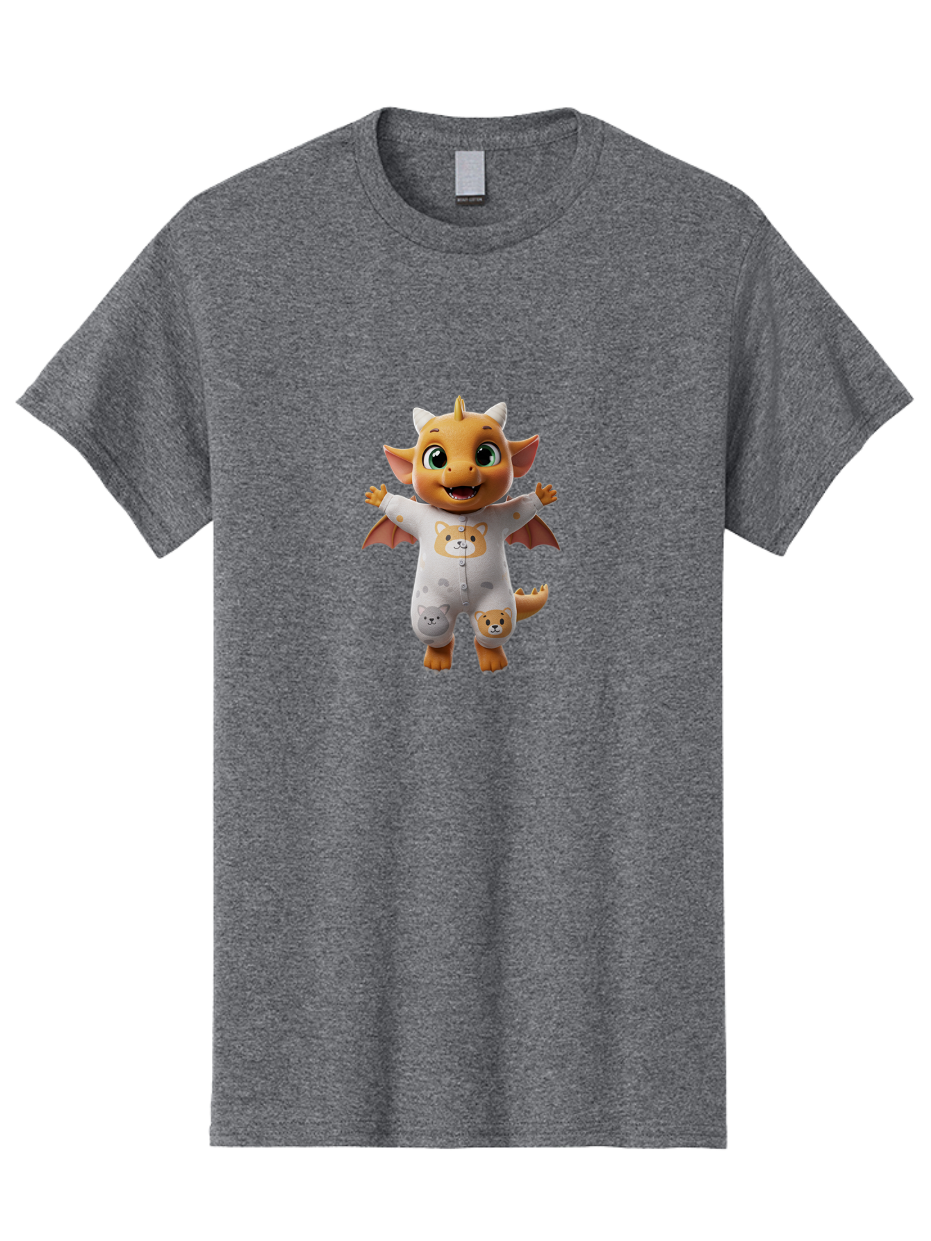 Cartoon-Dragon-Baby Men'S Graphic Tee, 100% Cotton, Comfortable Casual Summer Wear, Machine Washable, Vintage Camera, Old Camera, Antique Camera, Black Camera, Classic Photography, Photography Equipment, Nostalgic Device, Film Camera, Bak180