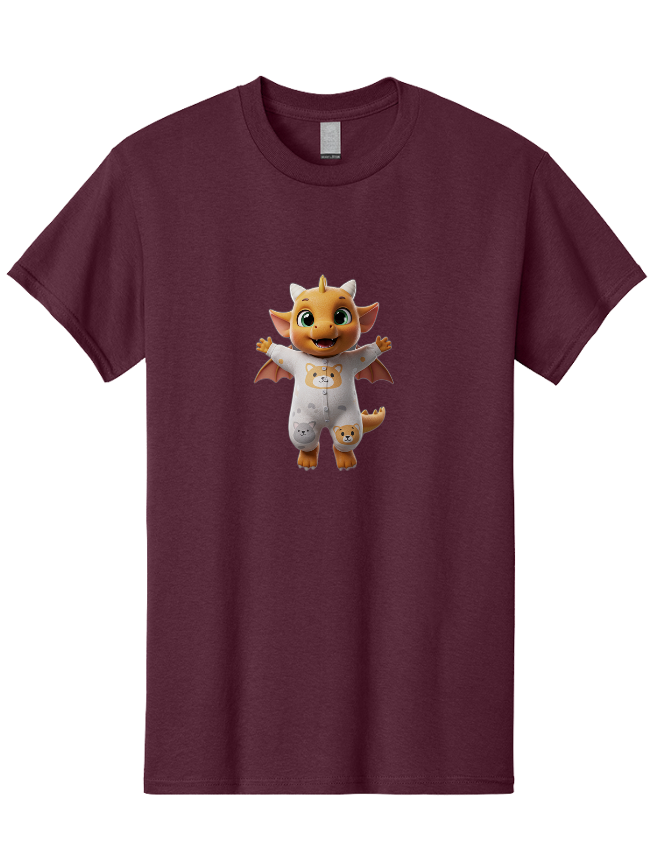 Cartoon-Dragon-Baby Men'S Graphic Tee, 100% Cotton, Comfortable Casual Summer Wear, Machine Washable, Vintage Camera, Old Camera, Antique Camera, Black Camera, Classic Photography, Photography Equipment, Nostalgic Device, Film Camera, Bak180