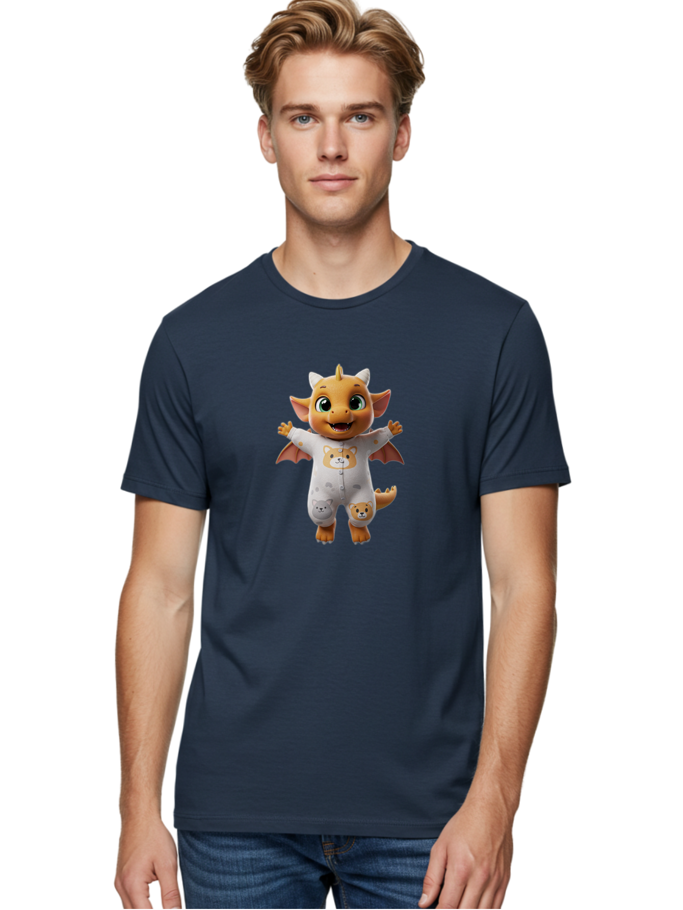 Cartoon-Dragon-Baby Men'S Graphic Tee, 100% Cotton, Comfortable Casual Summer Wear, Machine Washable, Vintage Camera, Old Camera, Antique Camera, Black Camera, Classic Photography, Photography Equipment, Nostalgic Device, Film Camera, Bak180