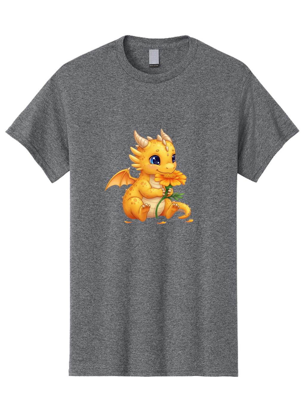 Cartoon-Dragon-With-Flower Men'S Graphic Tee, 100% Cotton, Comfortable Casual Summer Wear, Machine Washable, Vintage Camera, Old Camera, Antique Camera, Black Camera, Classic Photography, Photography Equipment, Nostalgic Device, Film Camera, Bak181
