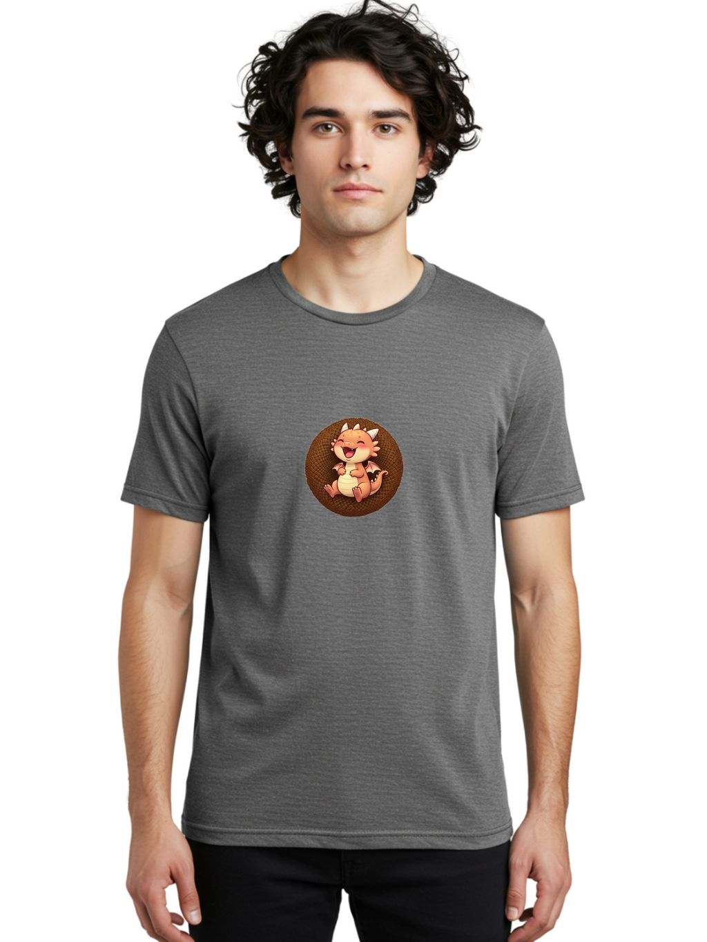 Cartoon-Dragon Men'S Graphic Tee, 100% Cotton, Comfortable Casual Summer Wear, Machine Washable, Vintage Camera, Old Camera, Antique Camera, Black Camera, Classic Photography, Photography Equipment, Nostalgic Device, Film Camera, Camera Art Bak182